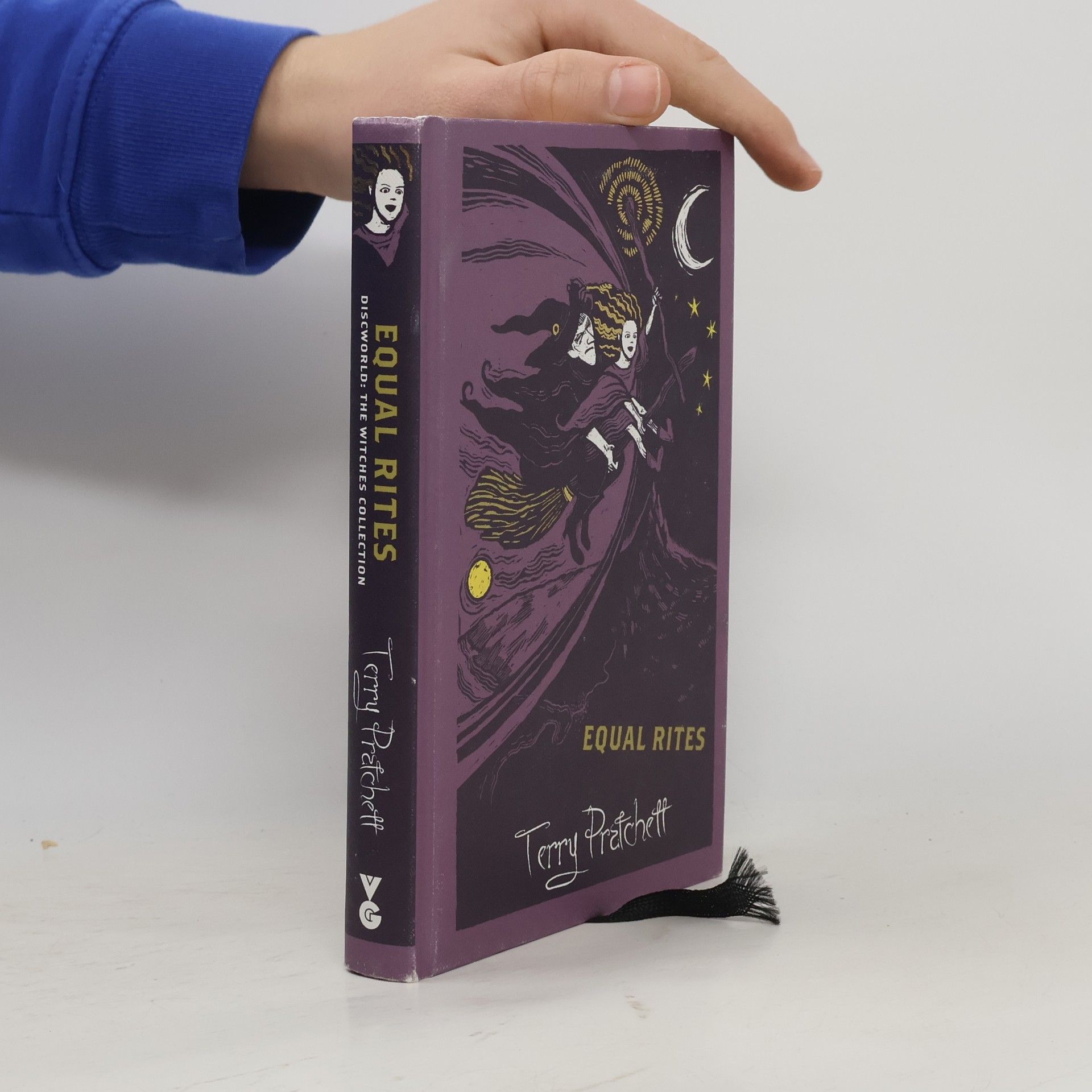 Terry Pratchett Equal Rites. Das Erbe des Zauberers, englische Ausgabe