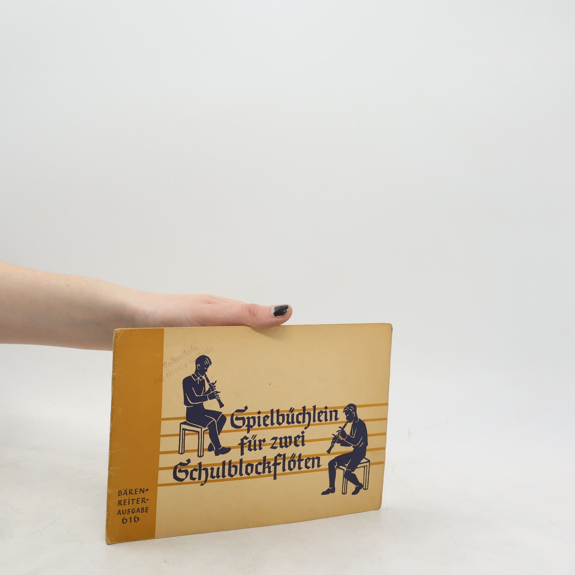 Autorenkollektiv Spielbúchlein für zwei Schulblockflöten