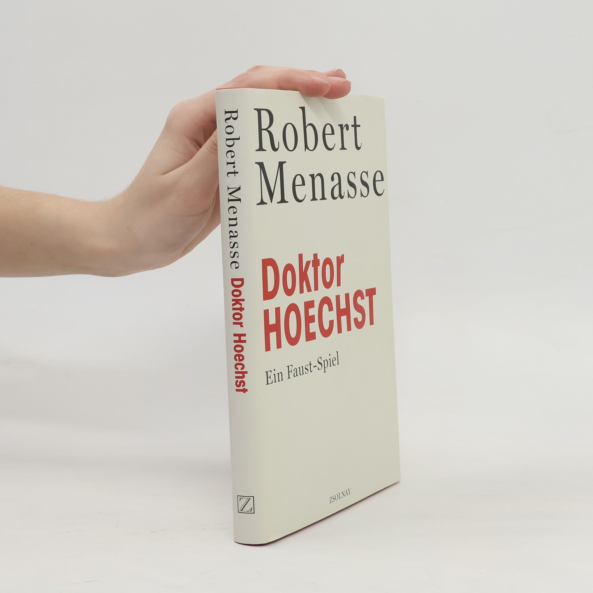 Robert Menasse Doktor Hoechst