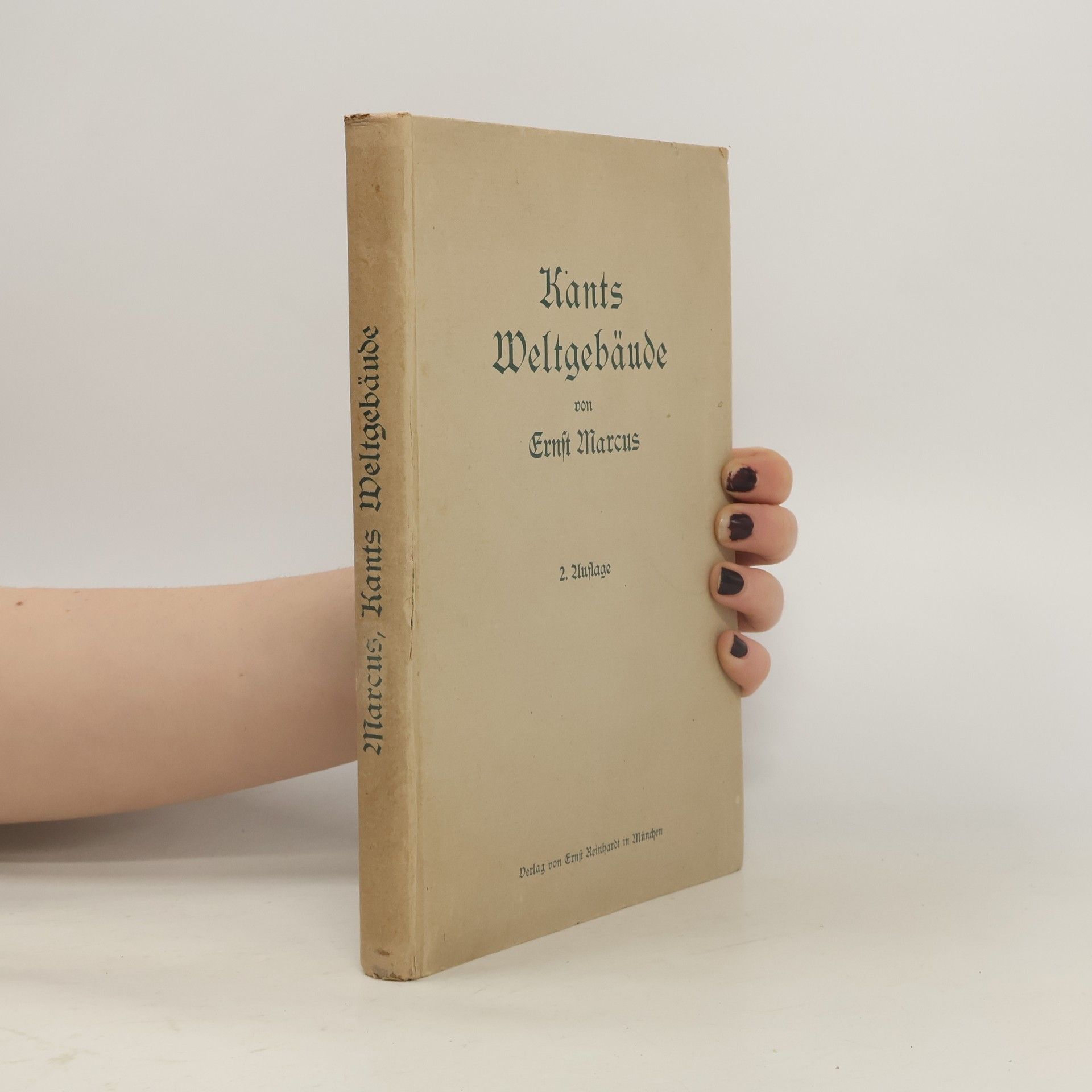 Ernst Marcus Kants Weltebäude