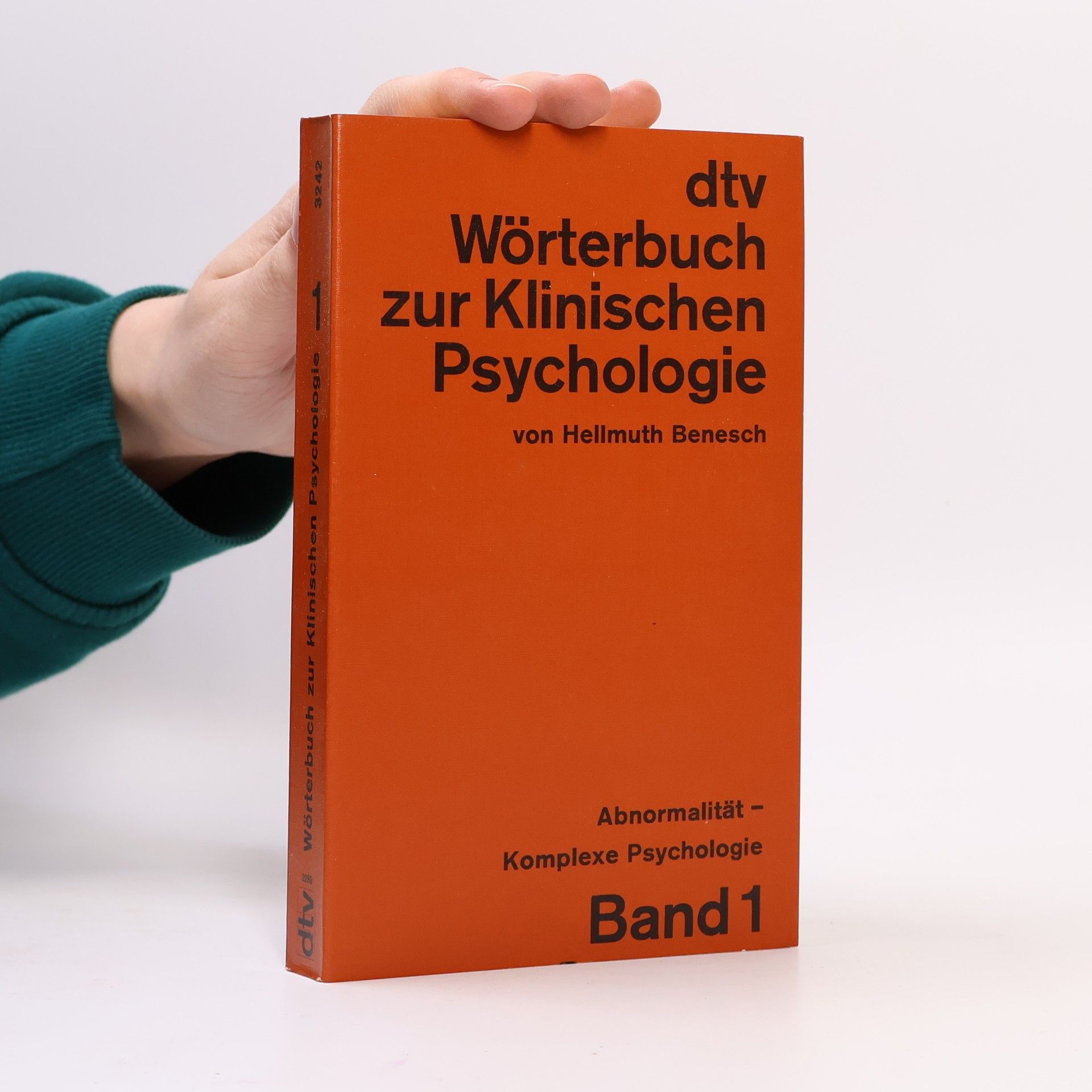 Hellmuth Benesch Dtv-Wörterbuch zur klinischen Psychologie