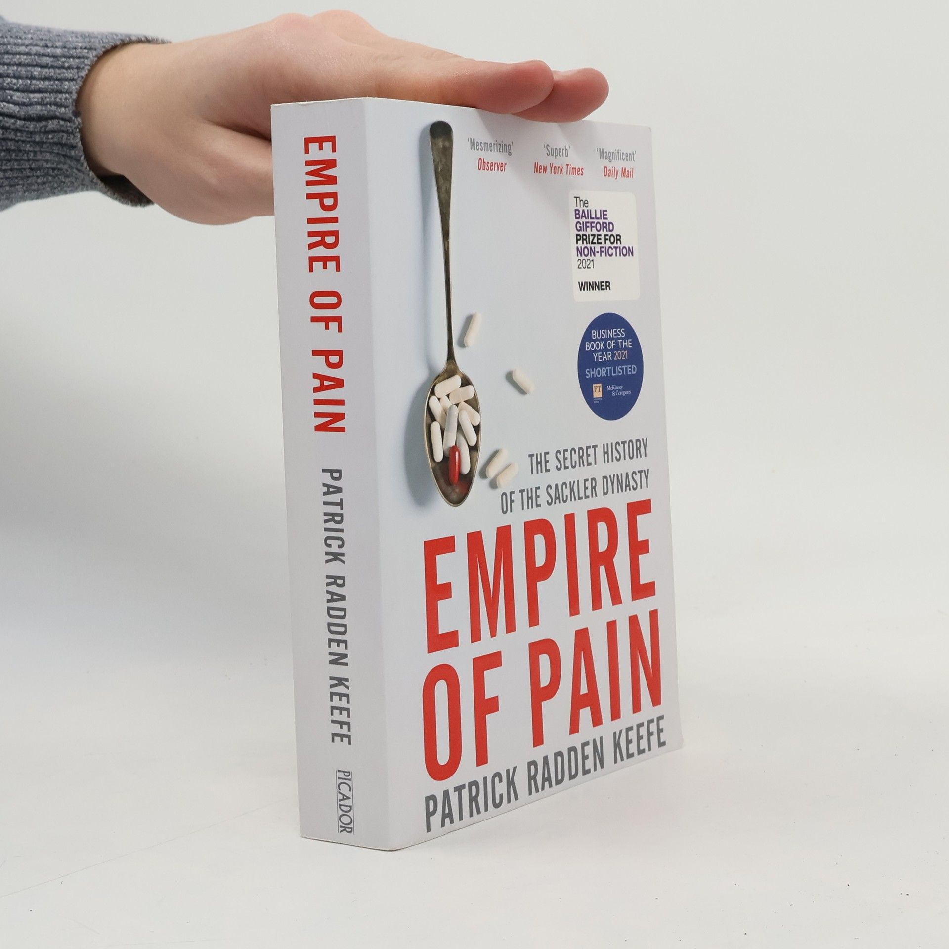 Patrick Radden Keefe Empire of Pain