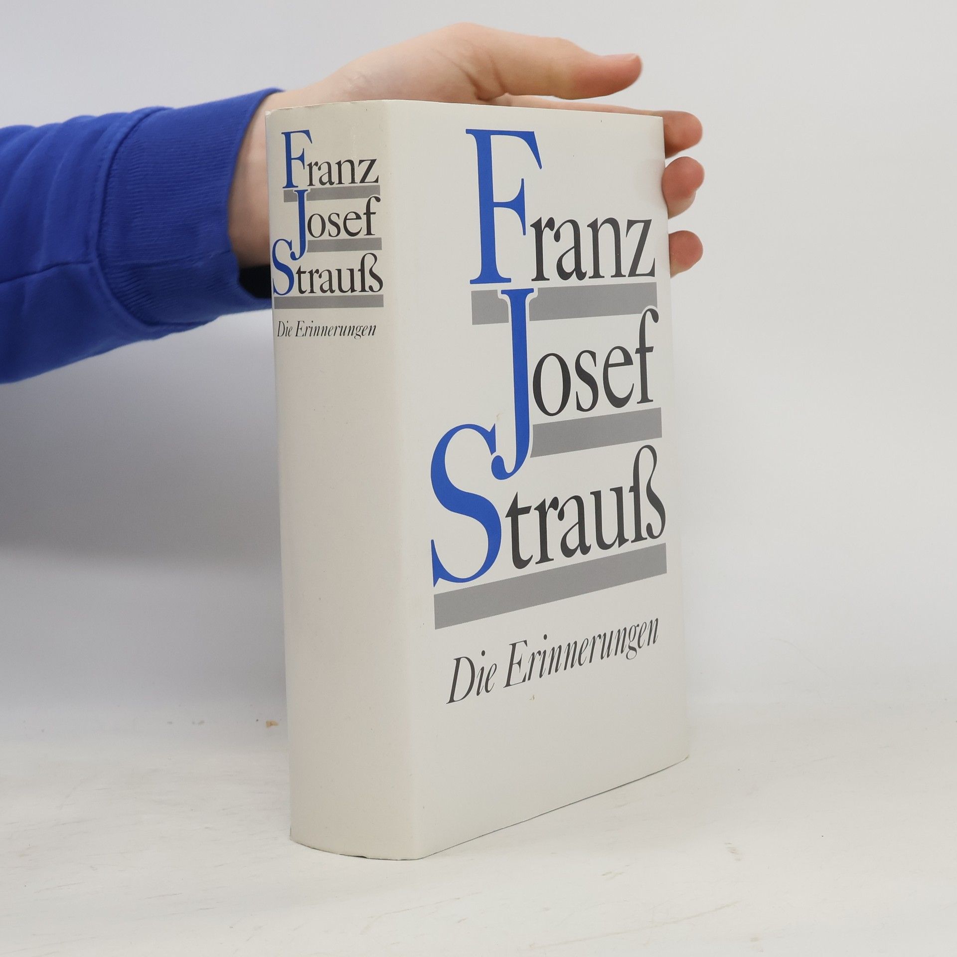 Franz Josef Strauß Die Erinnerungen