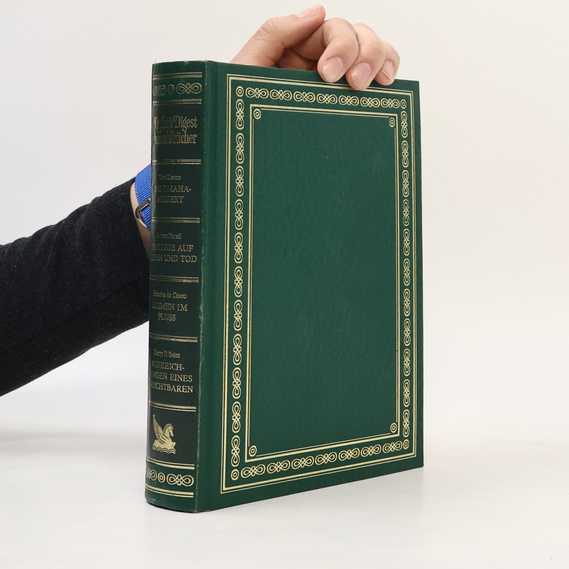 Reader's Digest Auswahlbücher. Das Omaha-Projekt, Freunde auf Leben und Tod, Blumen im Fluss, Aufzeichnungen eines Unsichtbaren