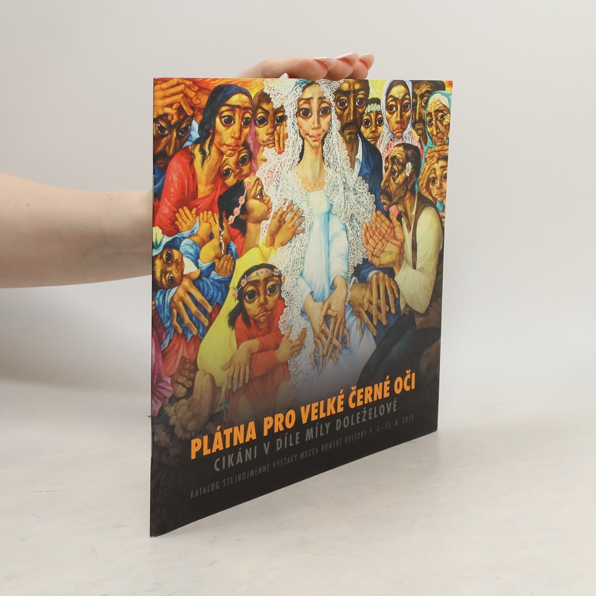 Jana Horváthová Plátna pro velké černé oči - Cikáni v díle Míly Doleželové