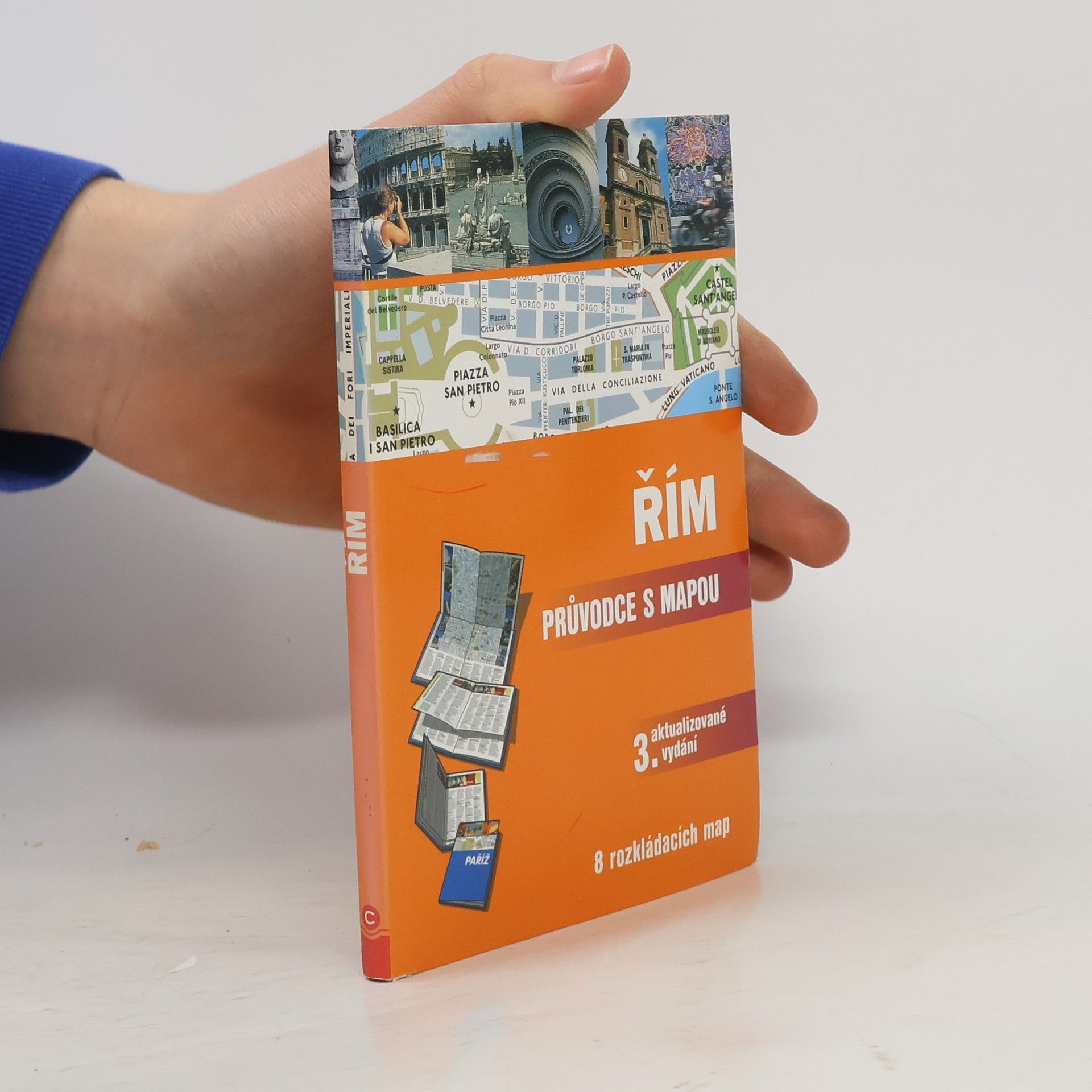 Mélani Le Bris Řím - průvodce s mapou