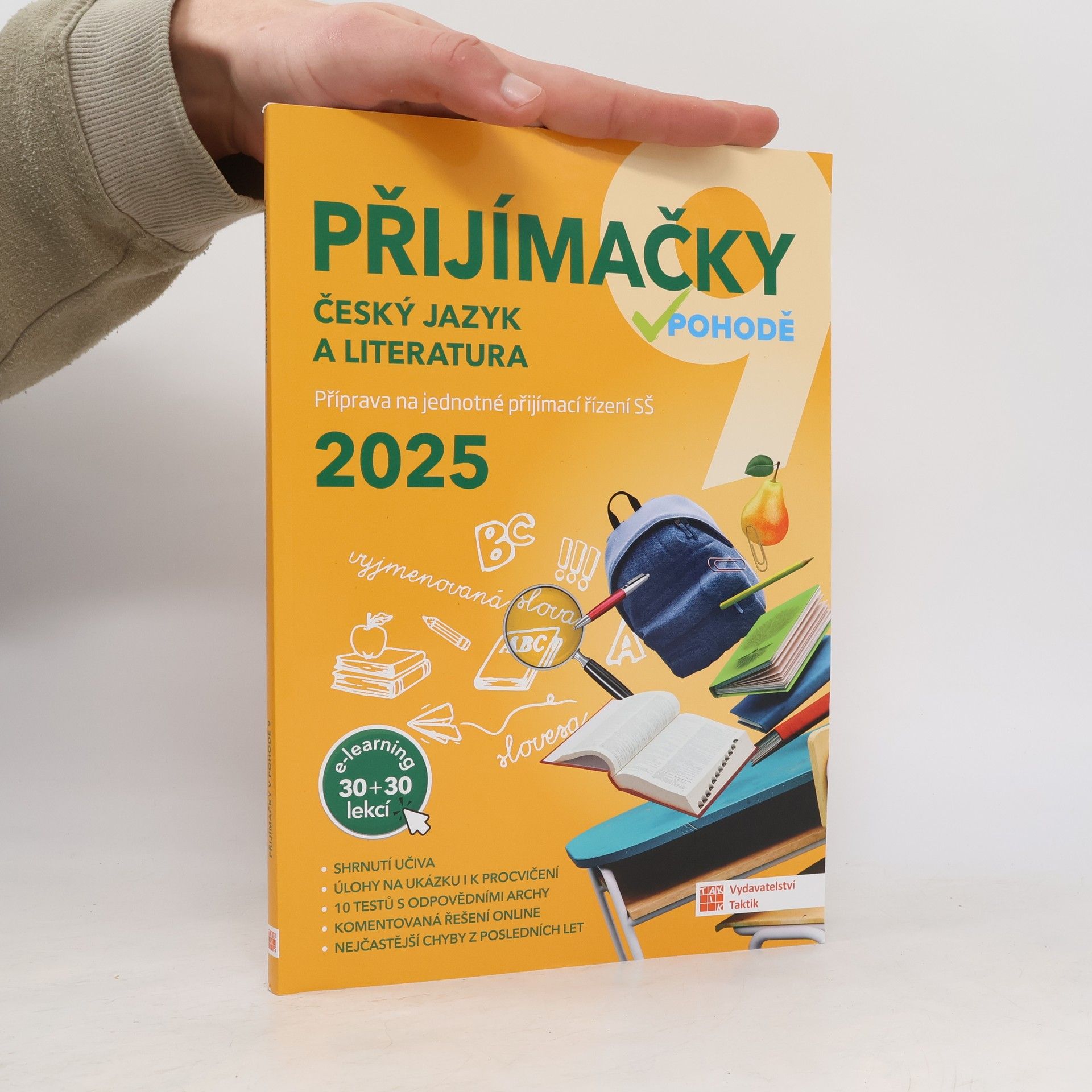 Autorenkollektiv Přijímačky 9 Český jazyk a literatura + E-learning 2025