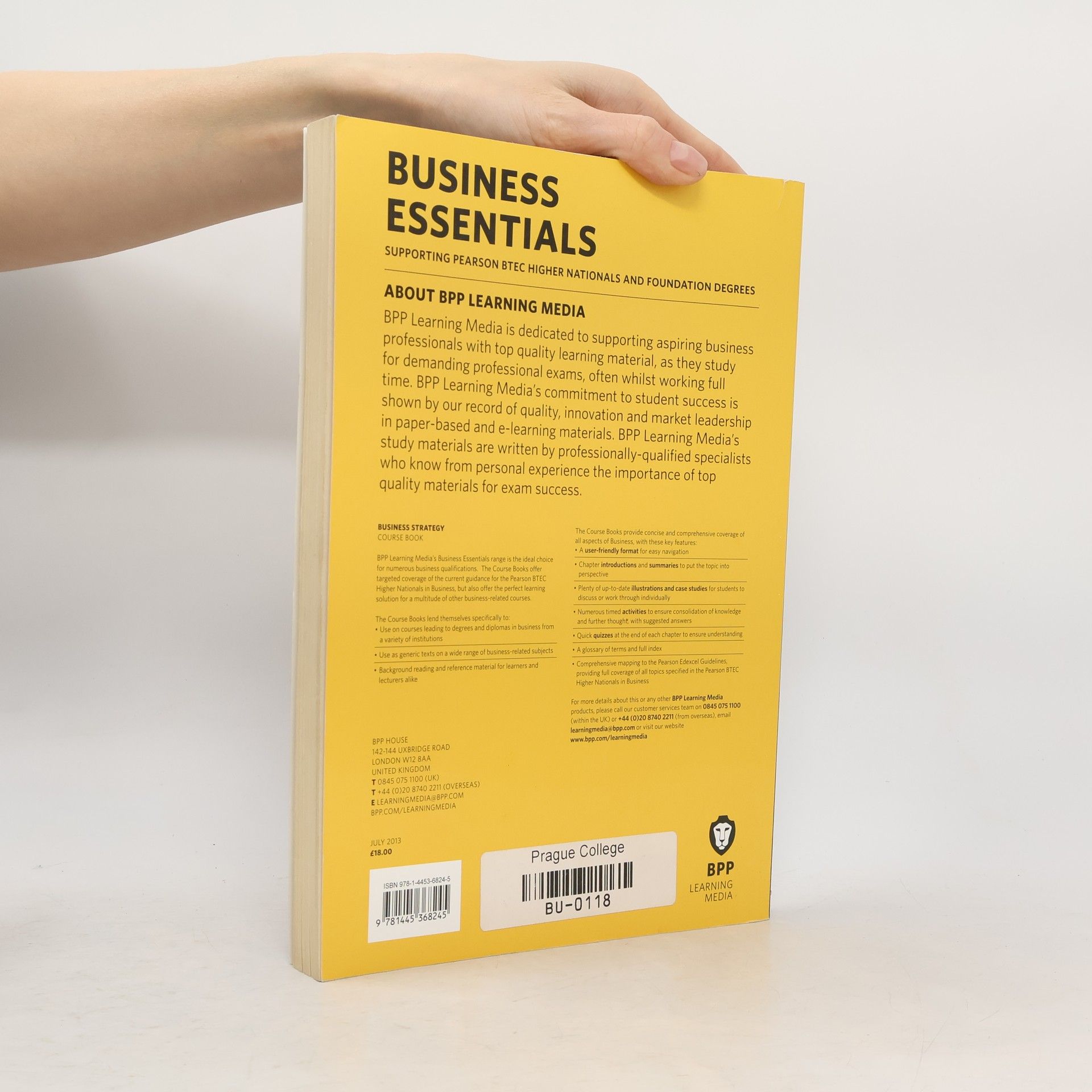 BPP LEARNING MEDIA. Business Essentials Business Strategy