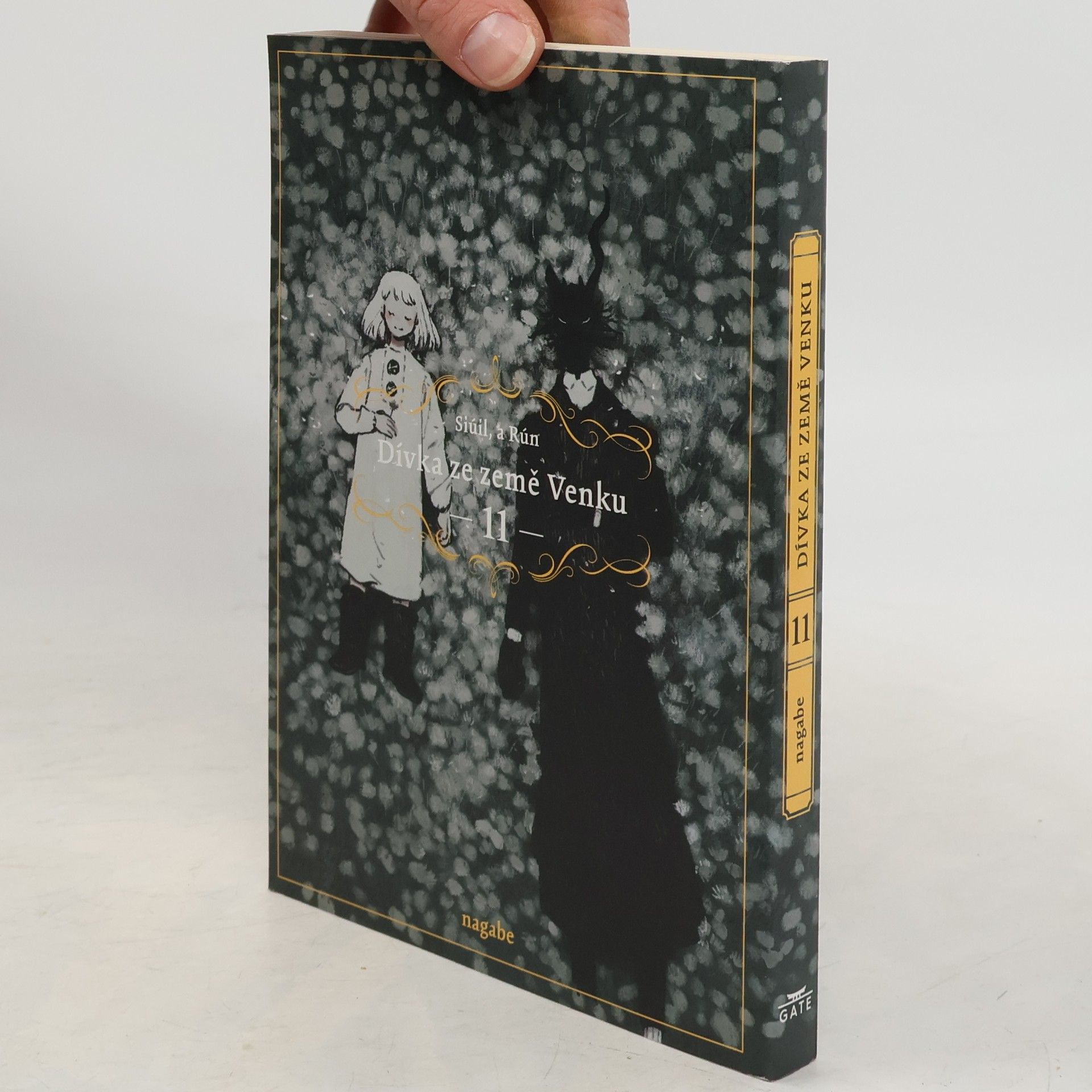 Nagabe Dívka ze země Venku. 11, Siúil, a Rún