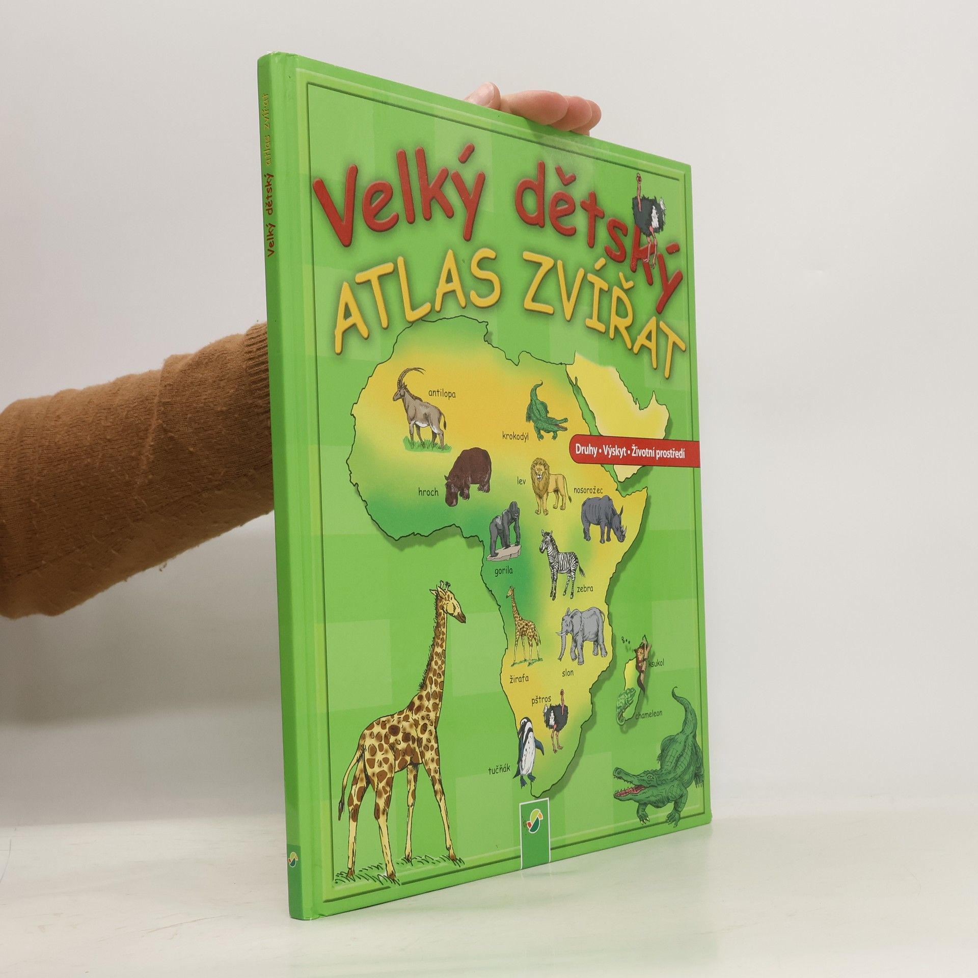 Autorenkollektiv Velký dětský atlas zvířat