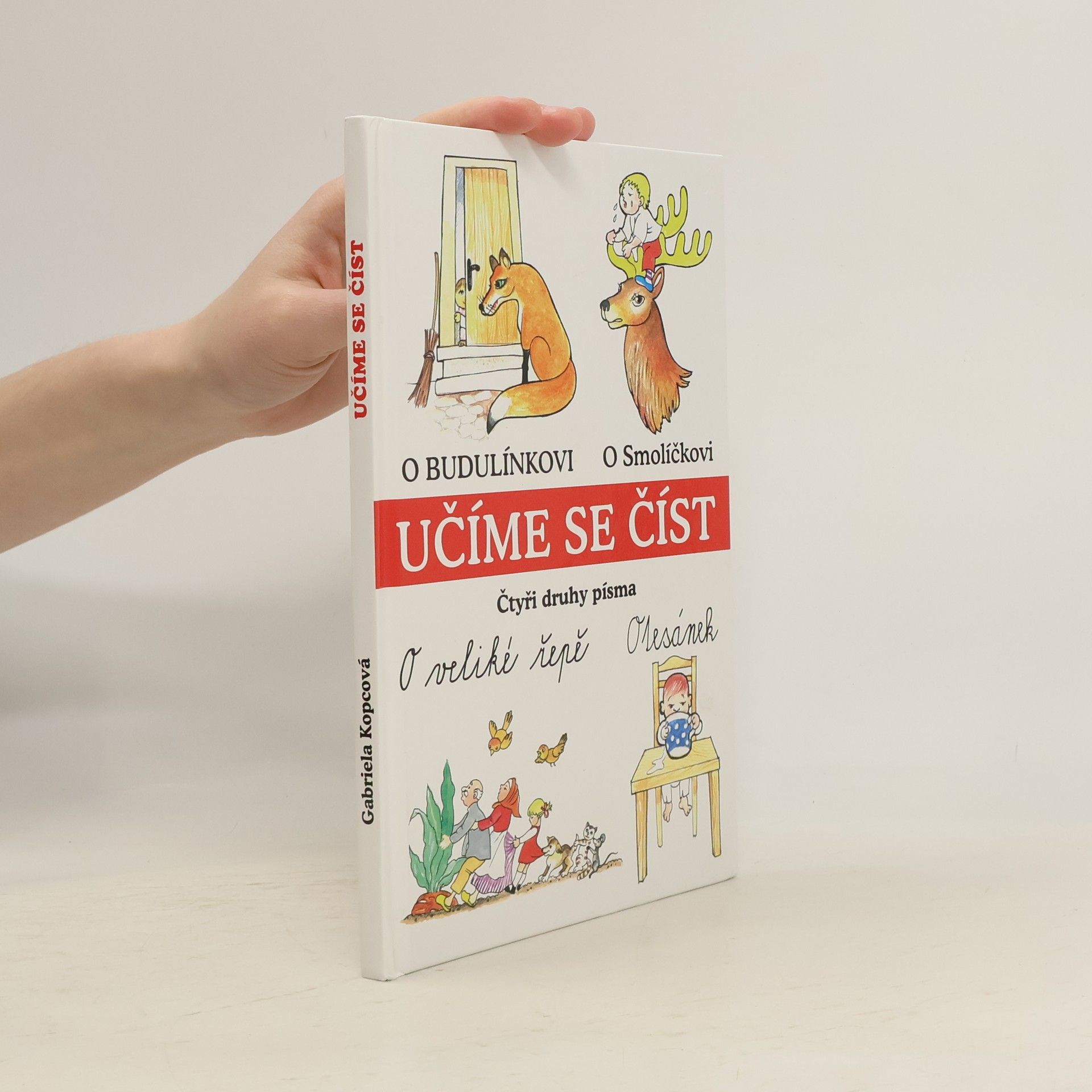 Učíme se číst. Čtyři druhy písma