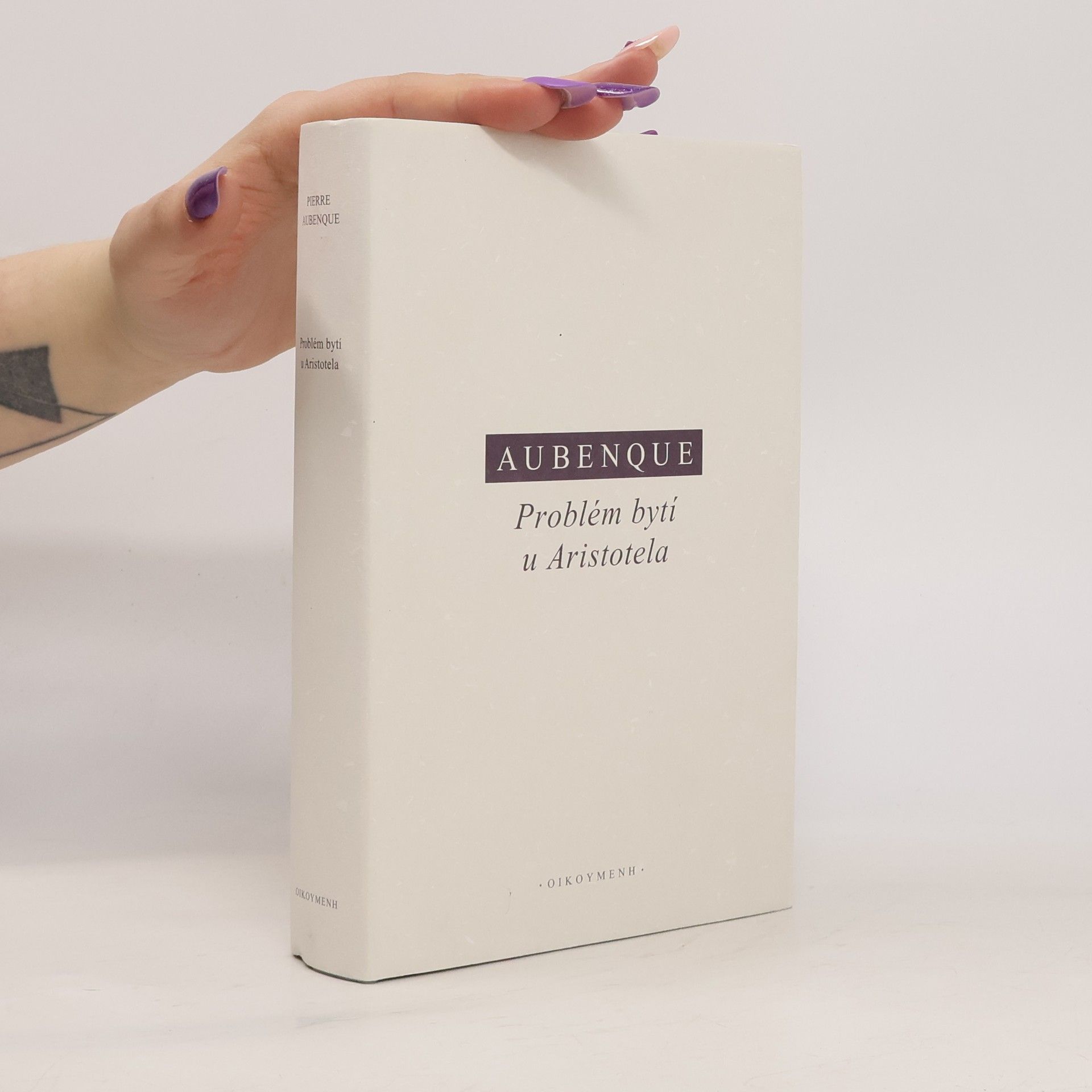 Pierre Aubenque Problém bytí u Aristotela