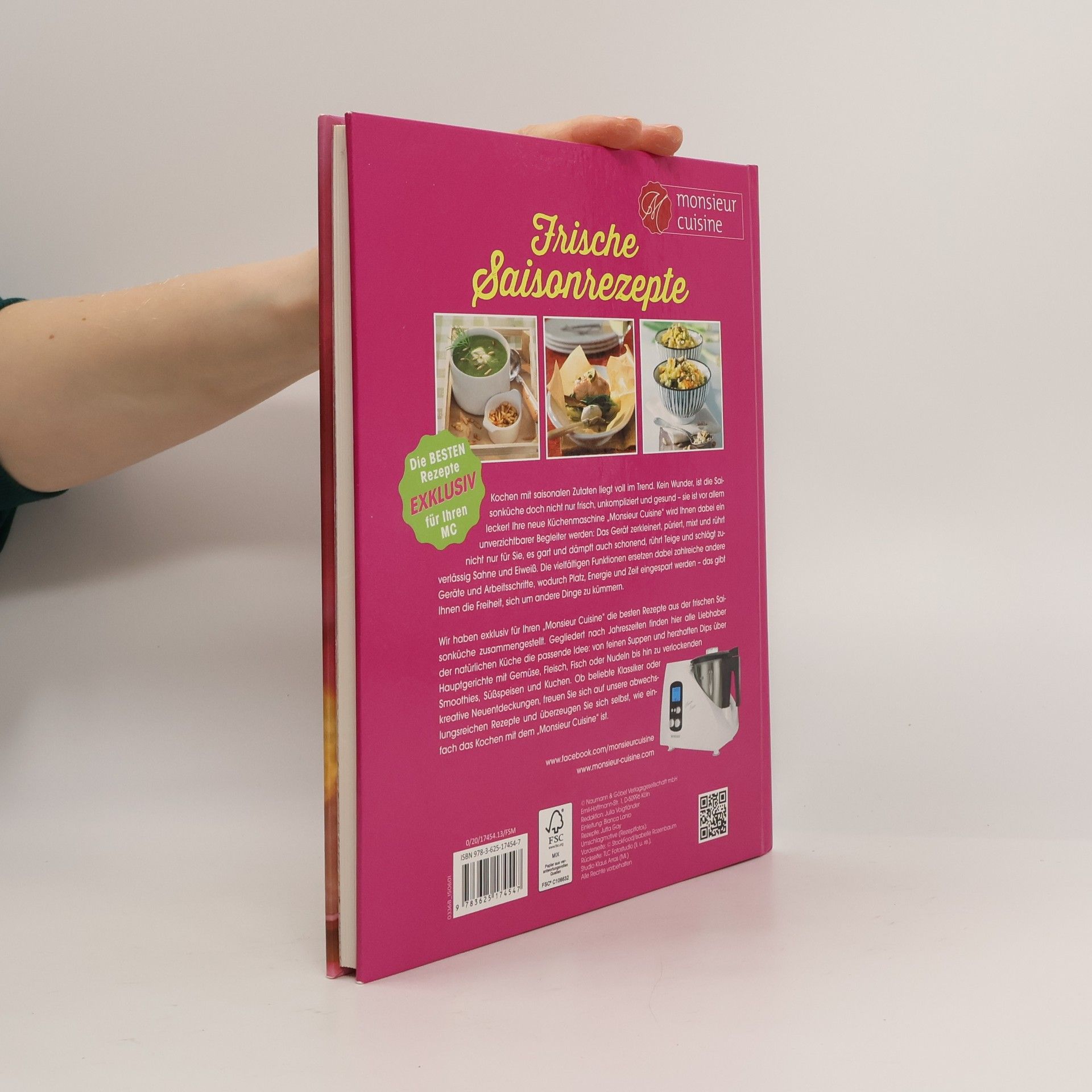 Autorenkollektiv Frische Saisonrezepte für die Monsieur Cuisine Küchenmaschine