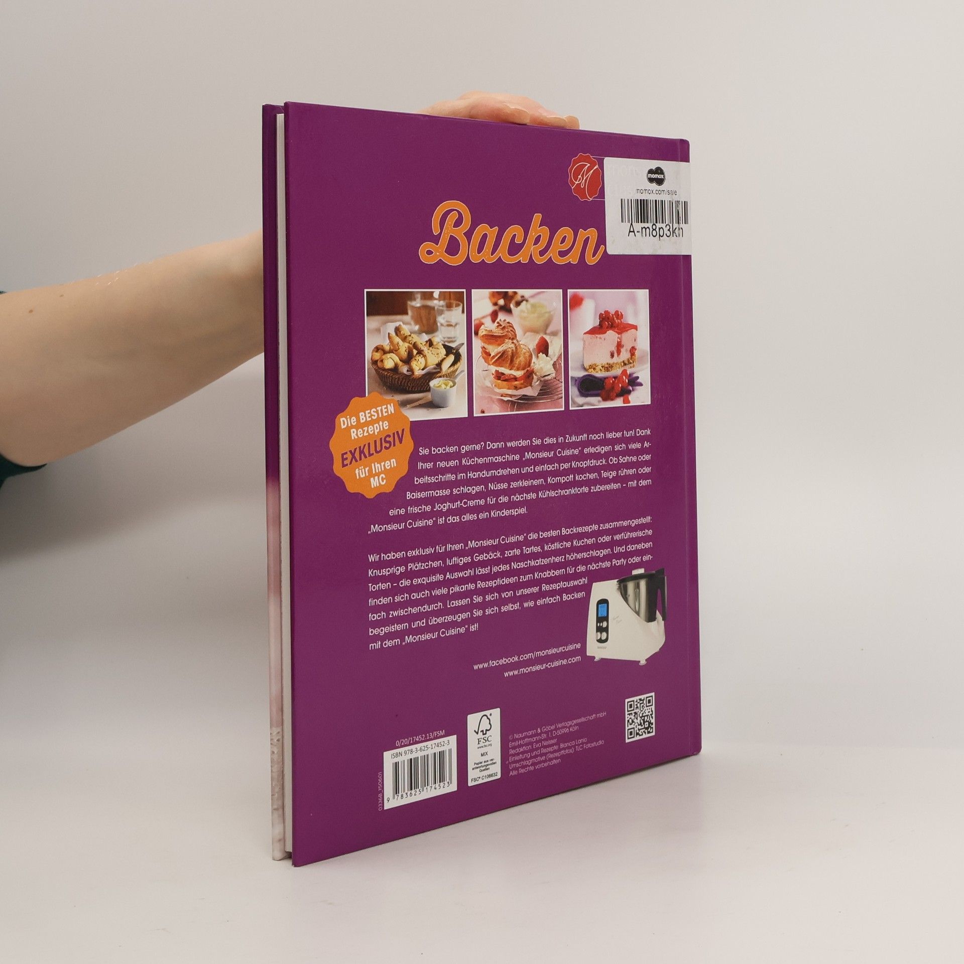 Various authors Backen mit der Monsieur Cuisine Küchenmaschine
