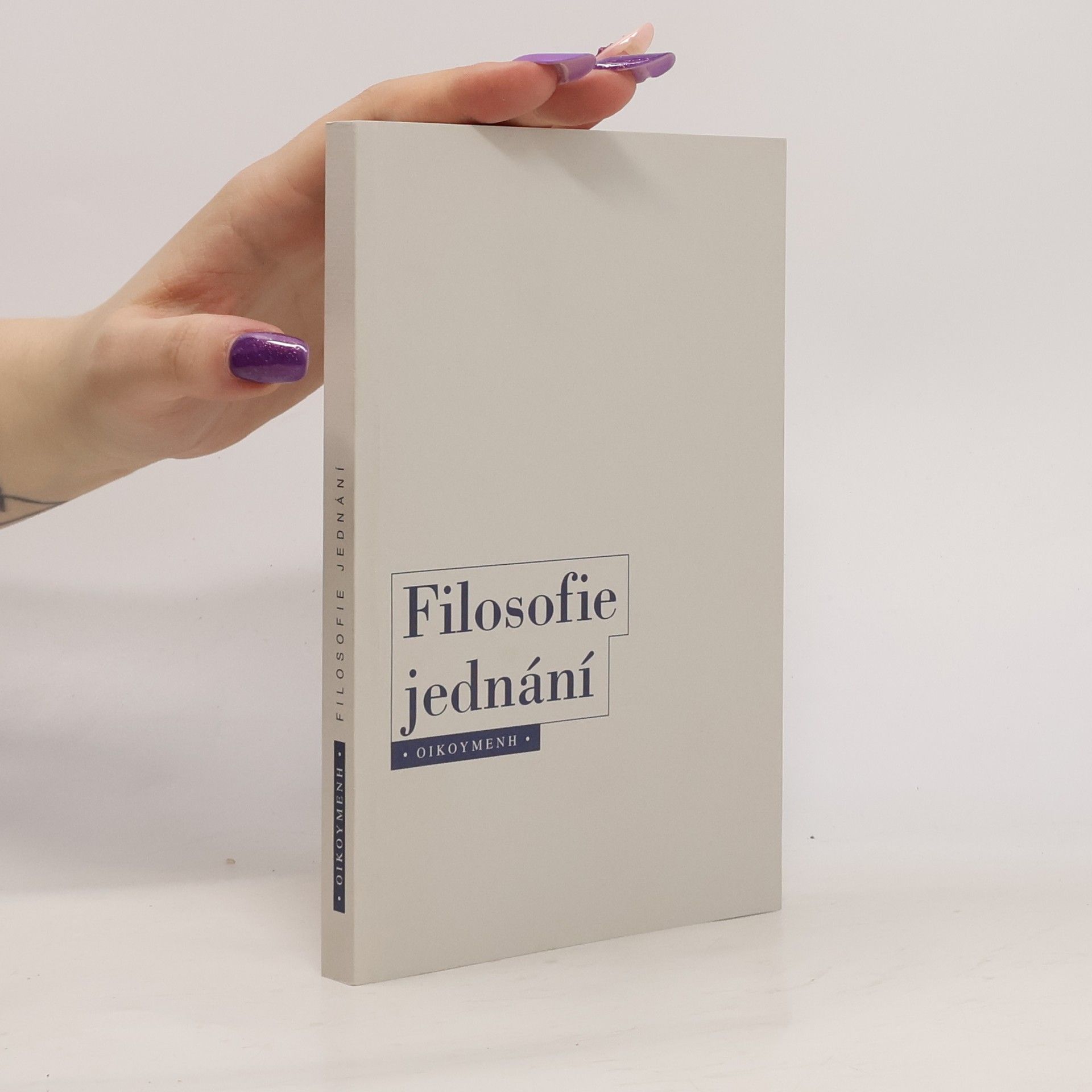 Ondřej Švec Filosofie jednání