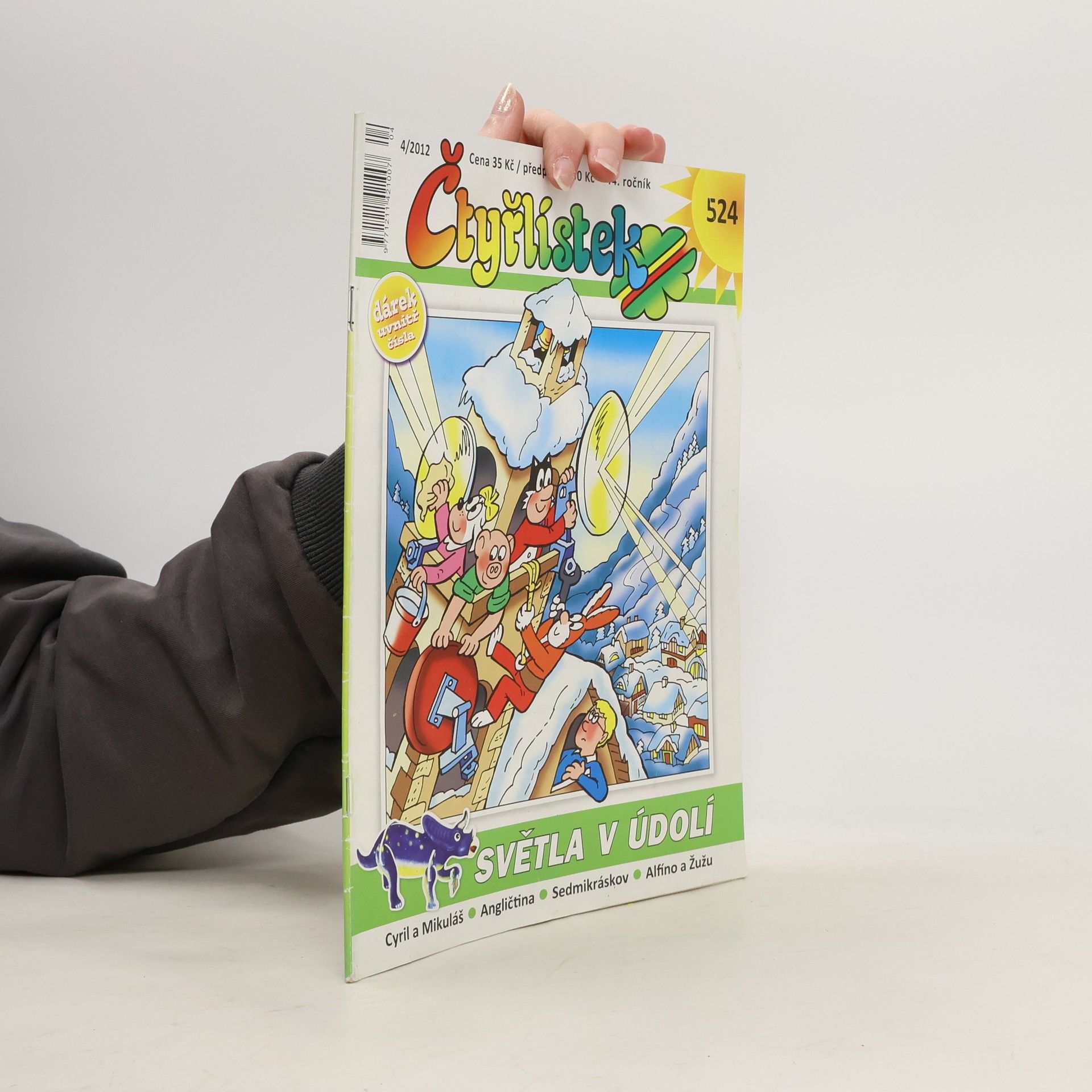 Kolektiv autorů Čtyřlístek 524. Světla v údolí