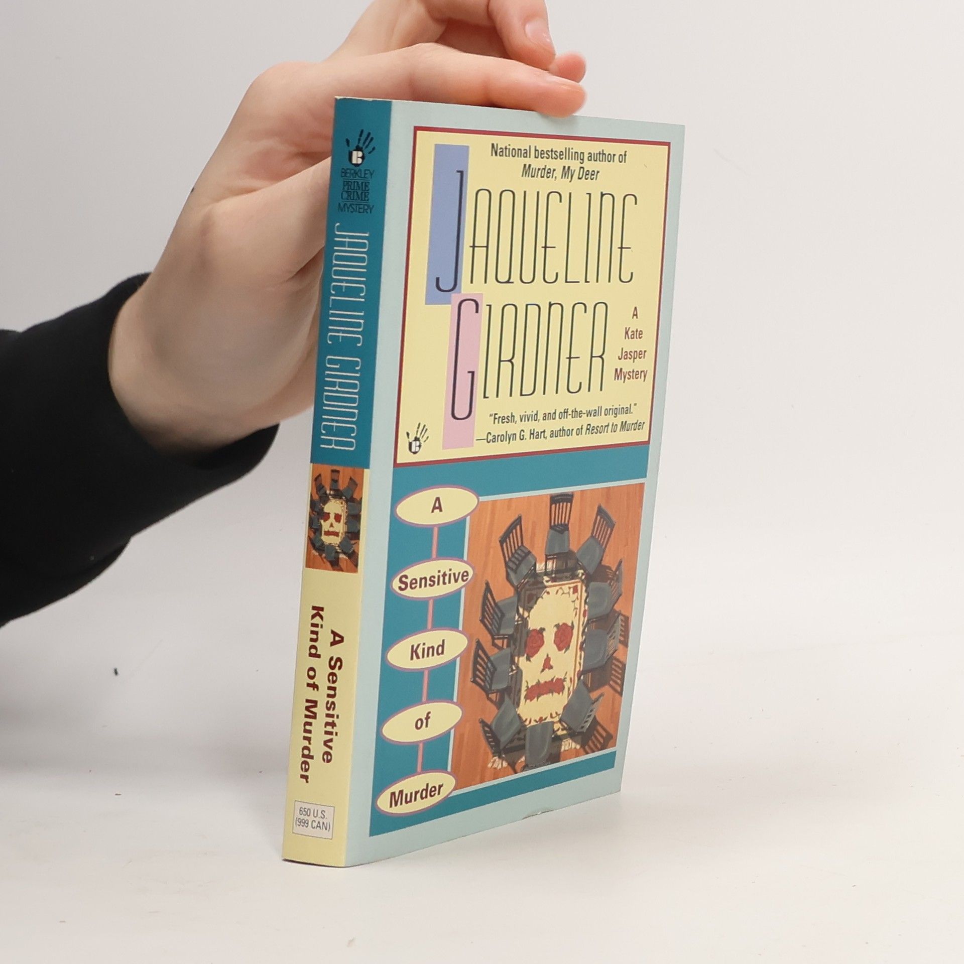 Jacqueline Girdner Kate Jasper Mystery: A Sensitive Kind of Murder