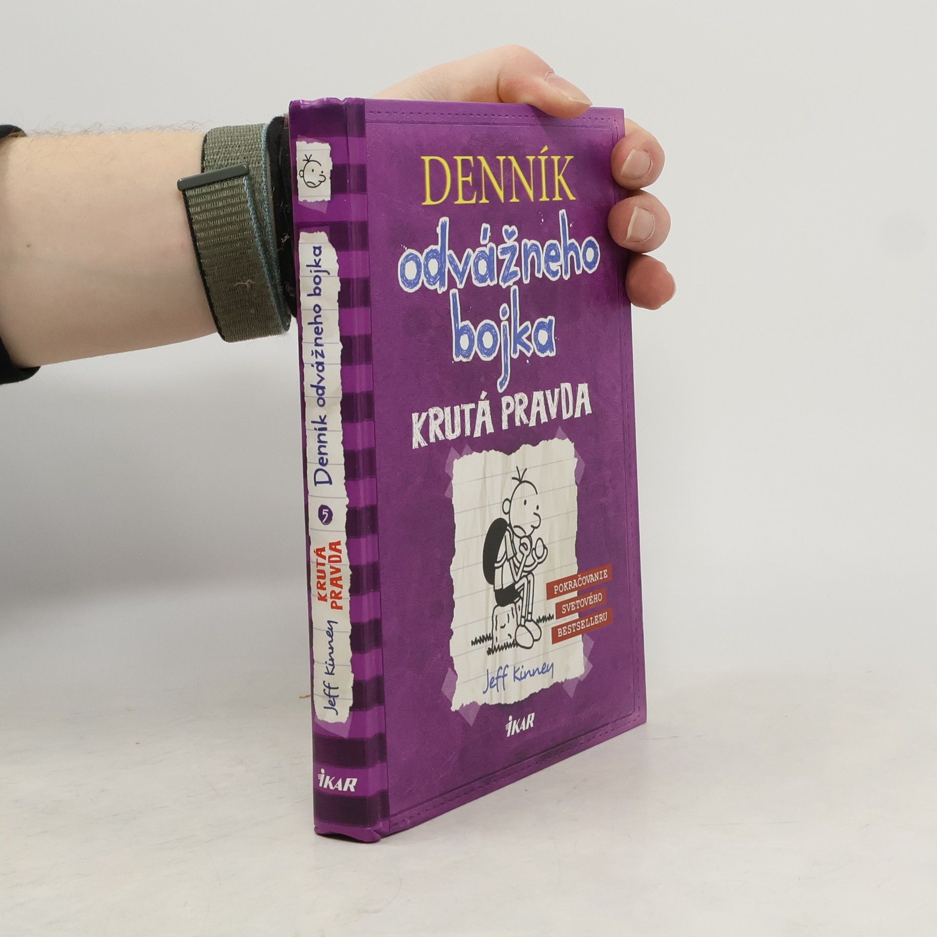 Jeff Kinney Denník odvážneho bojka 5. Krutá pravda