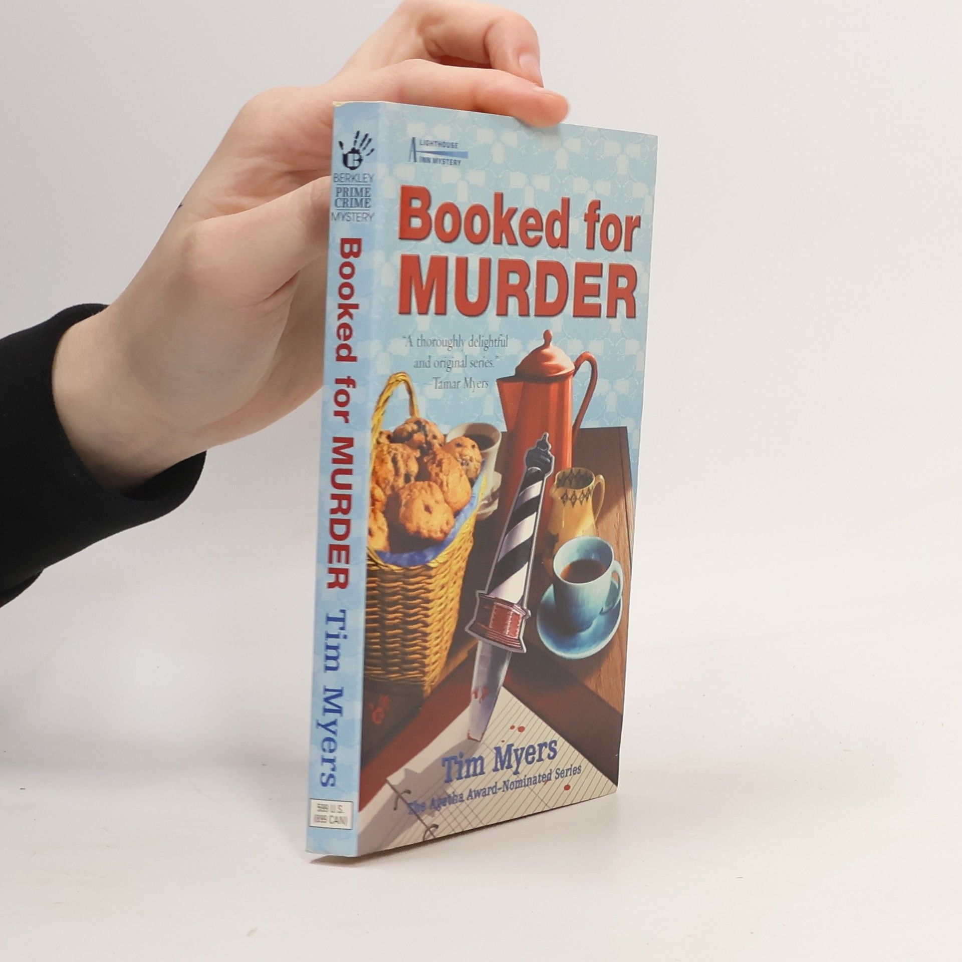 Tim Myers Booked for Murder