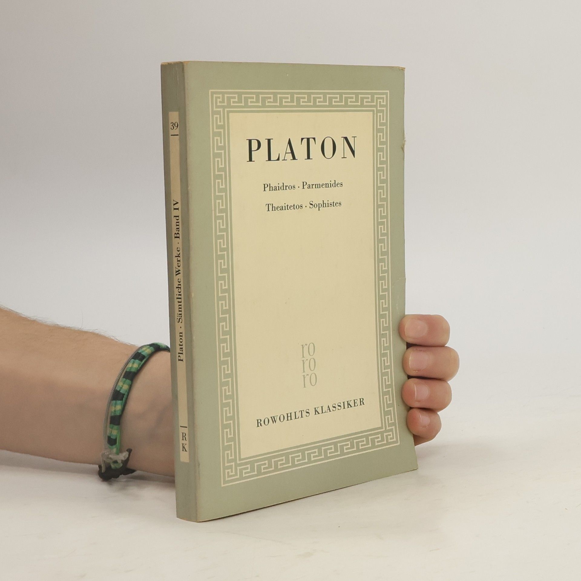 Platon Sämtliche Werke IV.