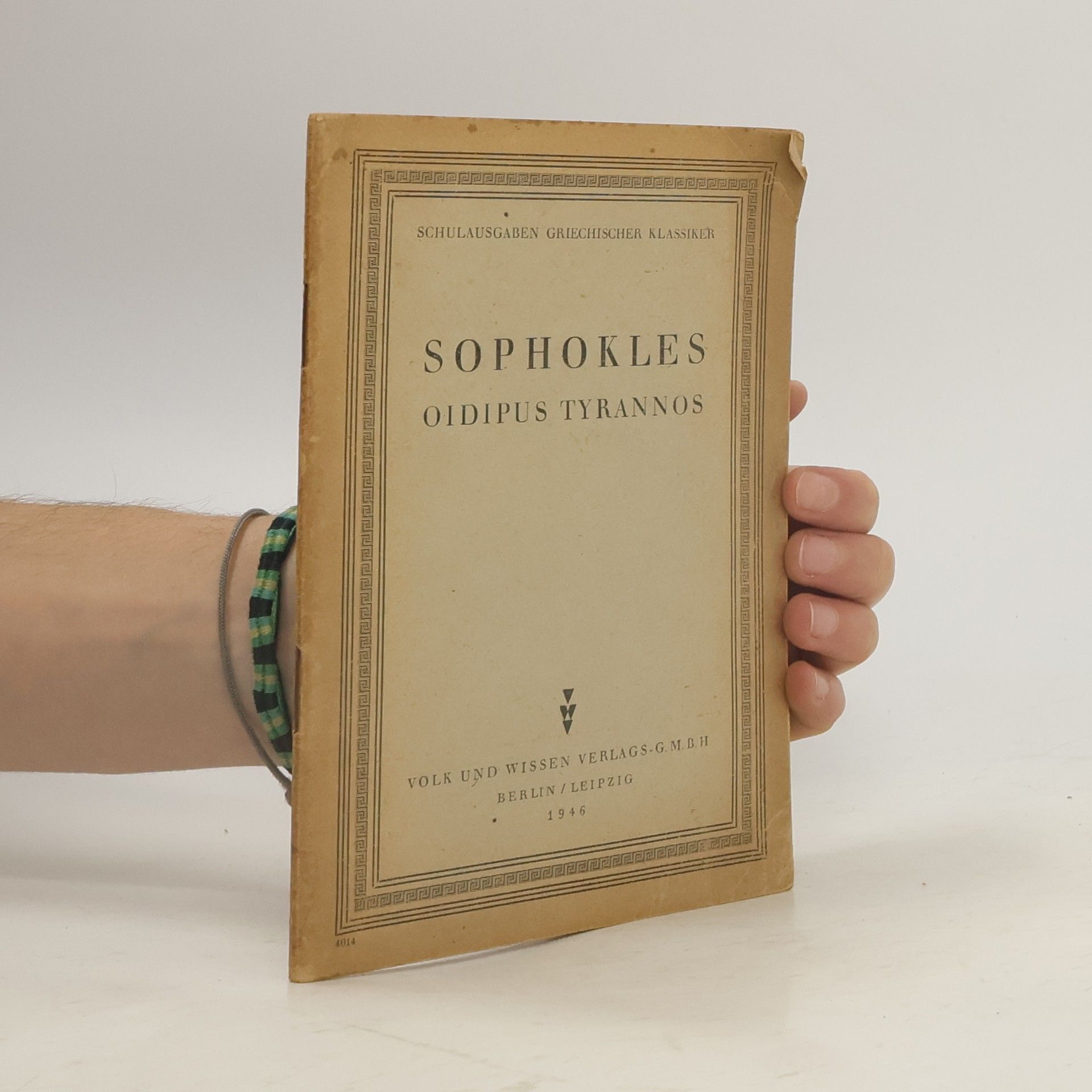 Sofoklés Oidipus Tyrannos