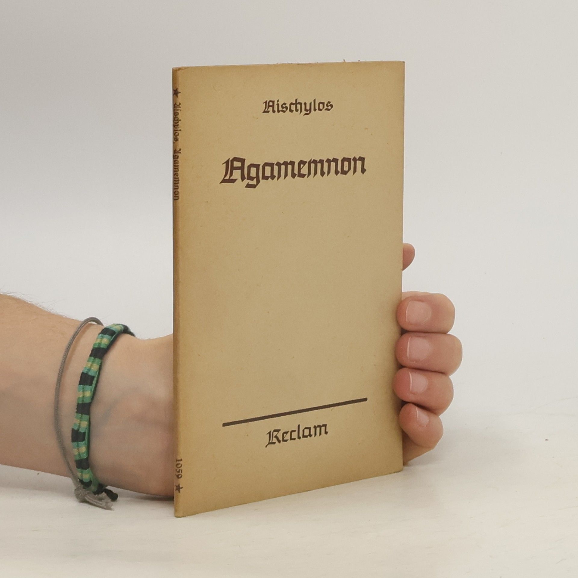 Hans von Wolzogen Aischylos Agamemnon