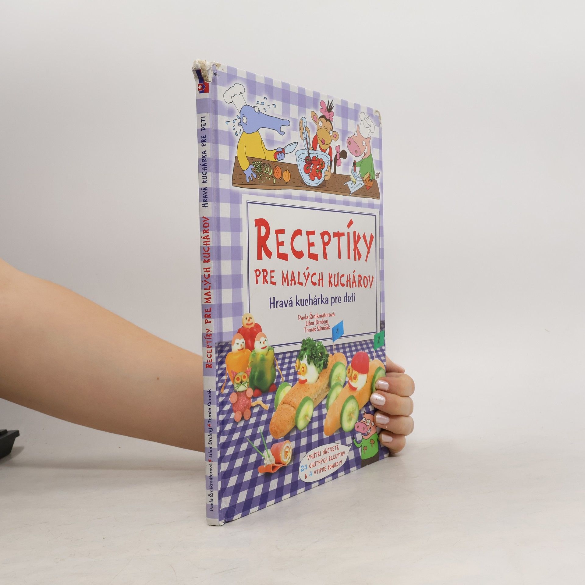 Receptíky pre malých kuchárov. Hravá kuchárka pre deti