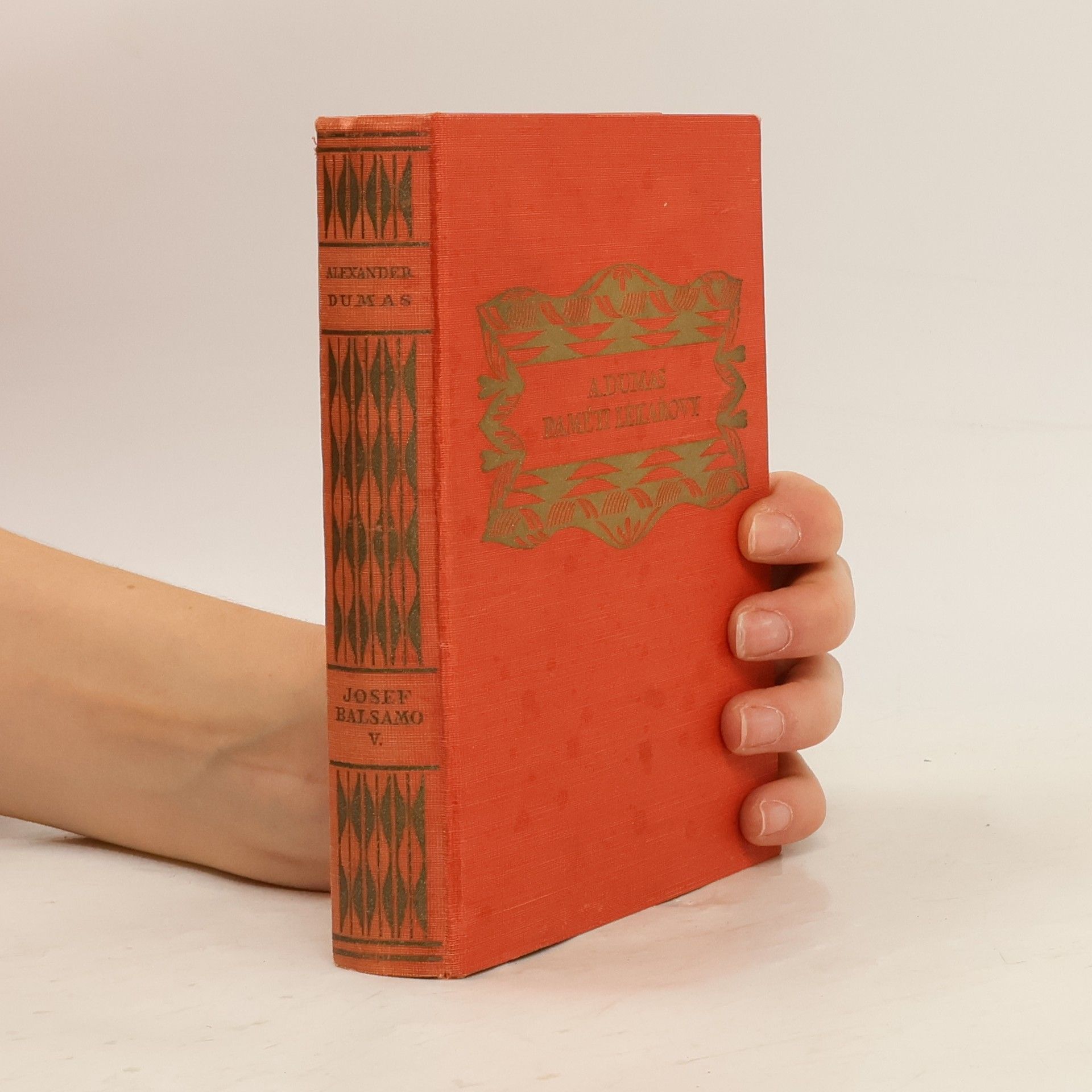 Alexandre Dumas der Ältere Paměti lékařovy V. Josef Balsamo V.