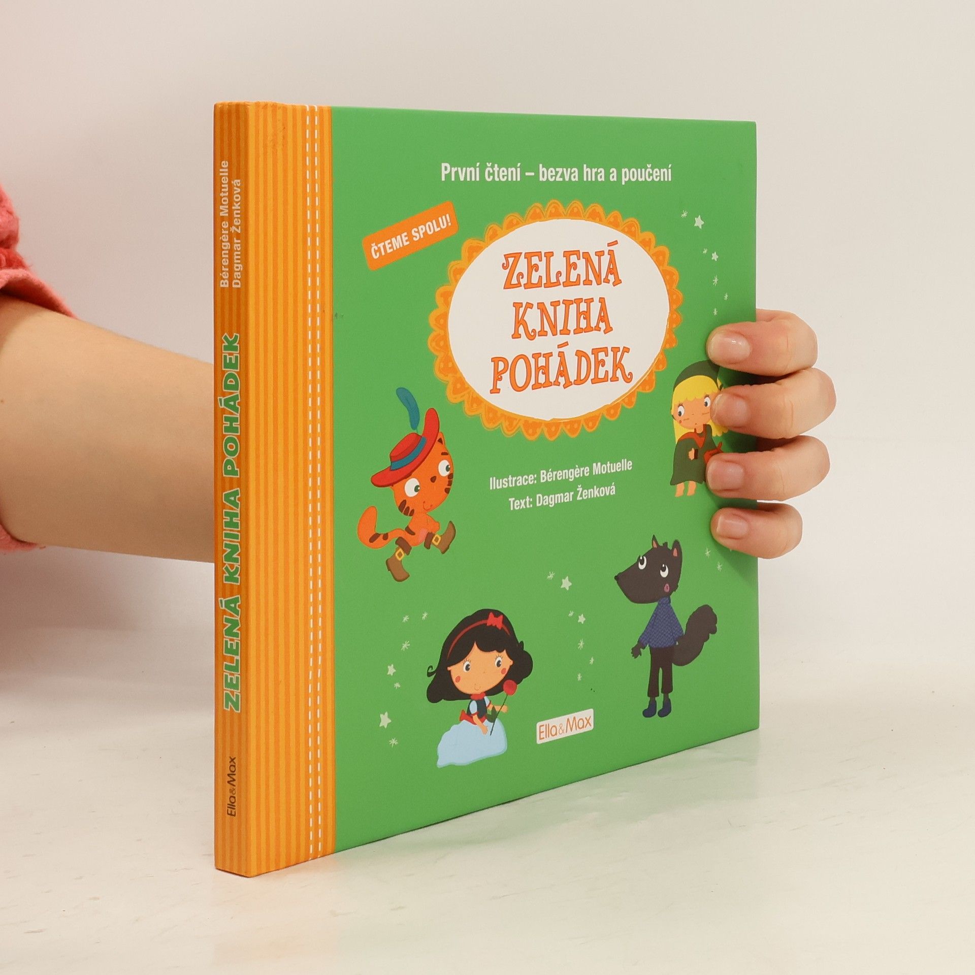Dagmar Ženková Zelená kniha pohádek, první čtení - bezva hra a poučení