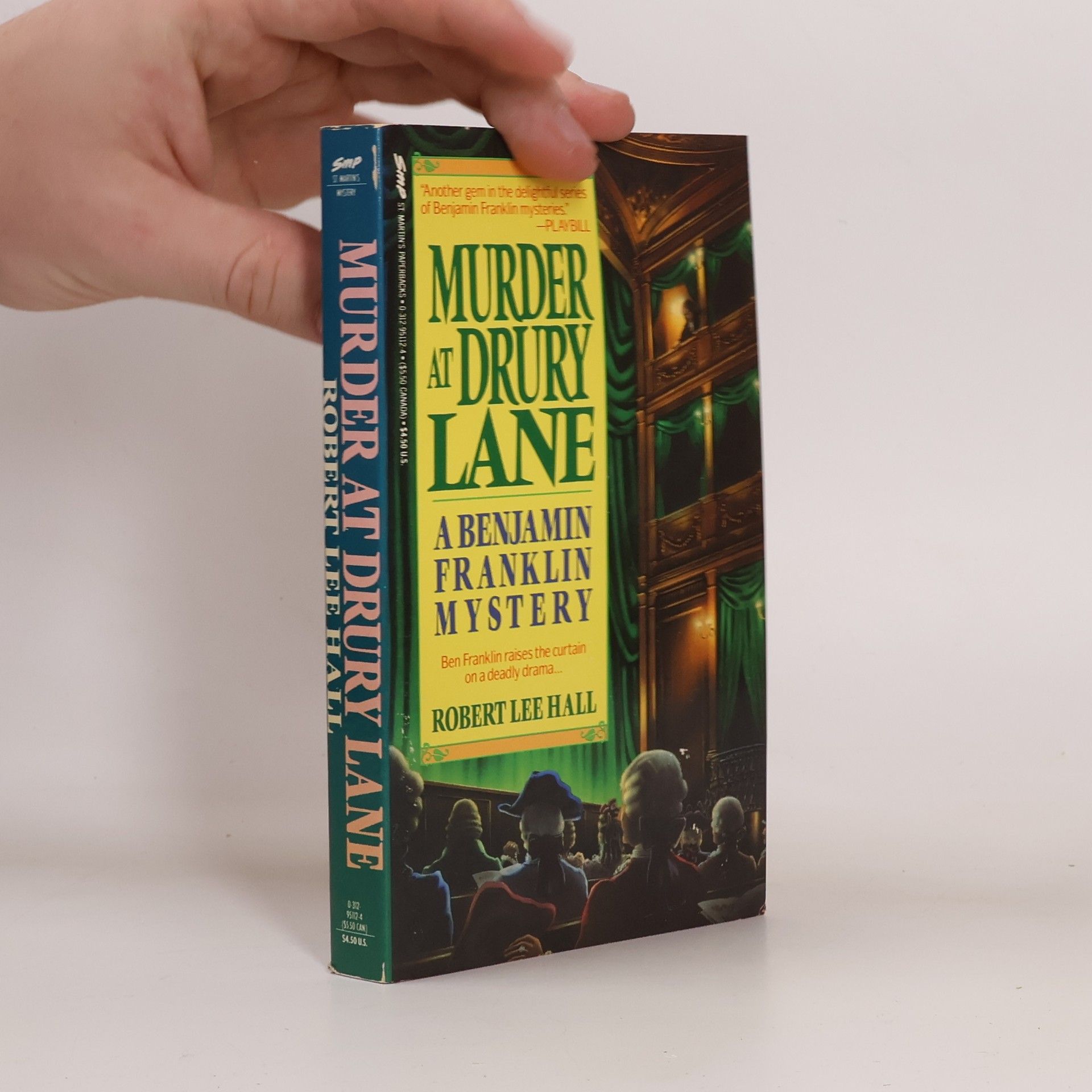 Robert Lee Hall Benjamin Franklin Mystery: Murder at Drury Lane