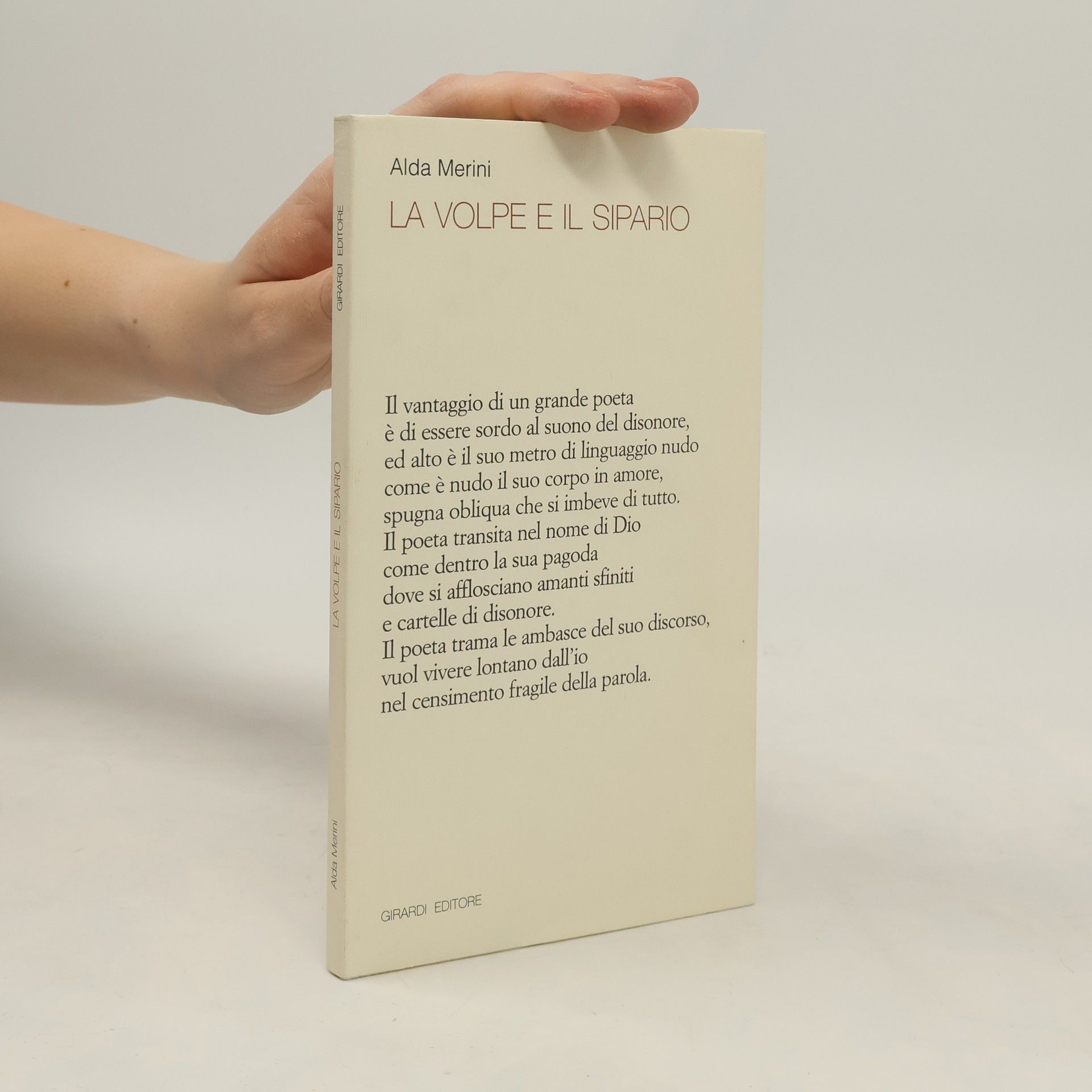 Alda Merini La volpe e il sipario