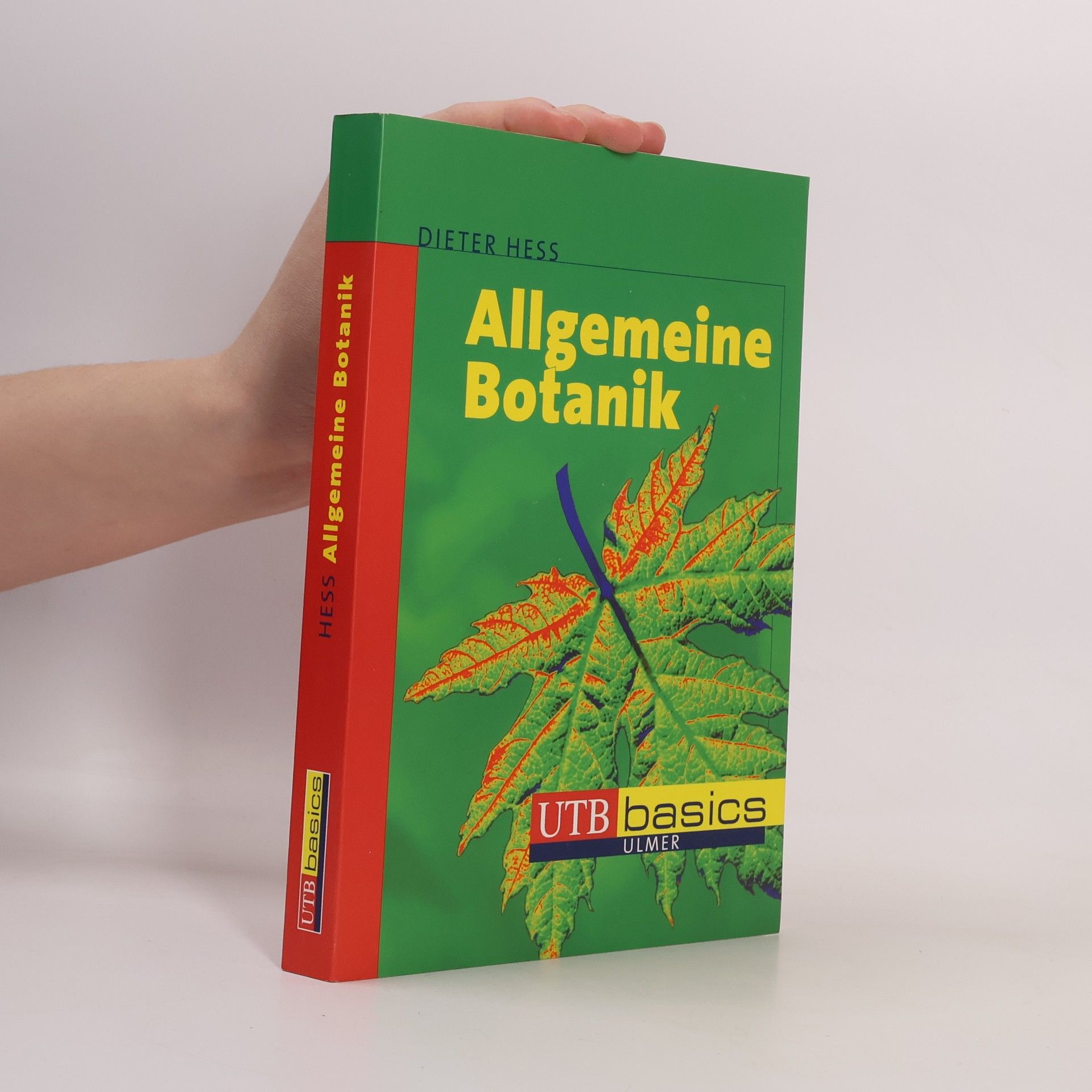 Dieter Heß Allgemeine Botanik