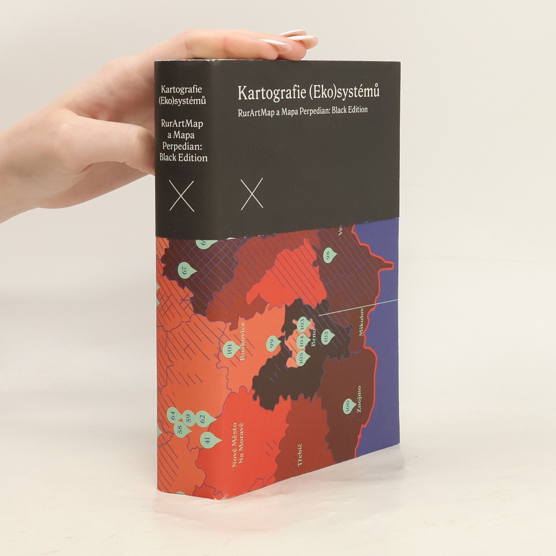 Kolektív autorov Kartografie (Eko)systémů RurArtMap a Mapa Perpedian: Black Edition