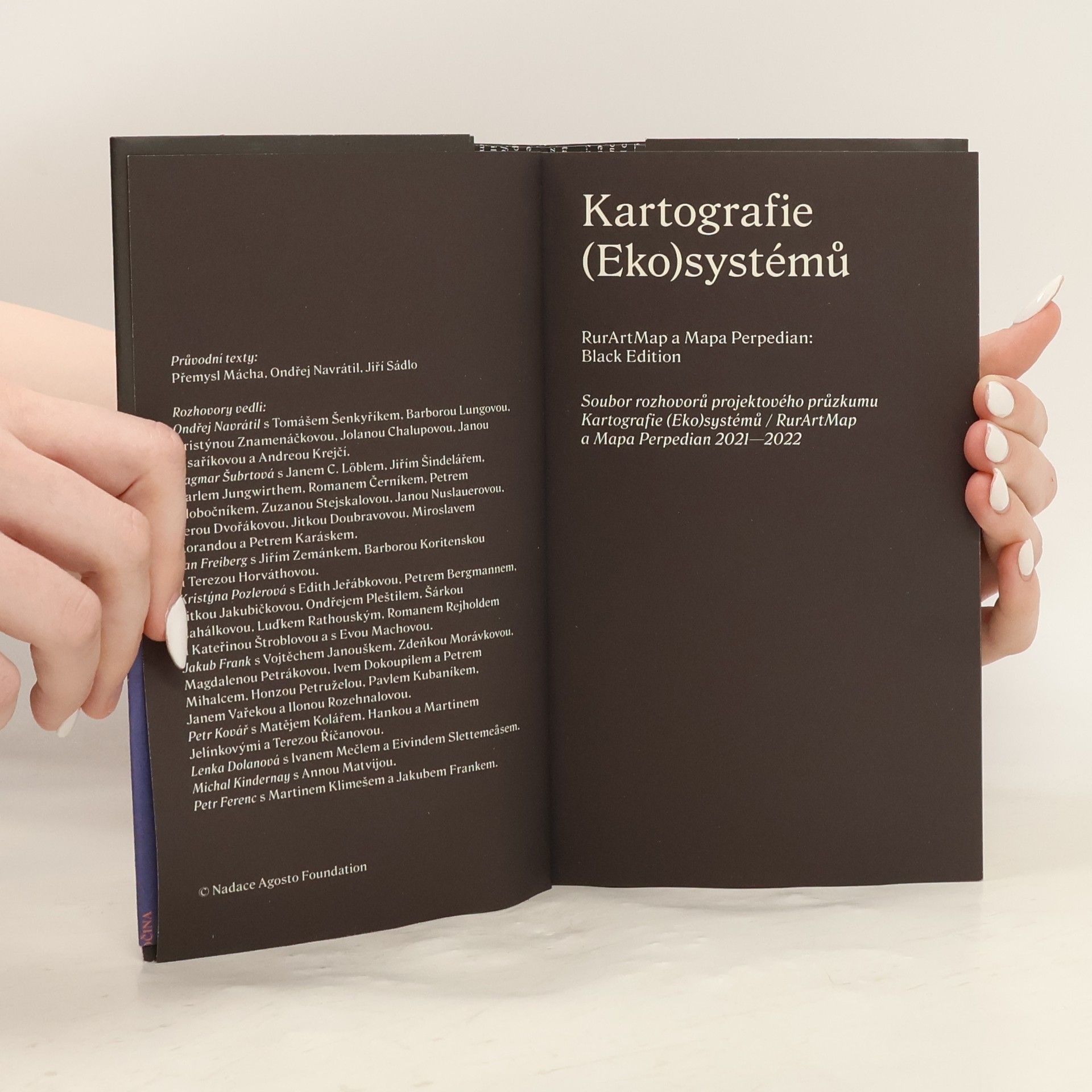 Kolektiv autorů Kartografie (Eko)systémů RurArtMap a Mapa Perpedian: Black Edition