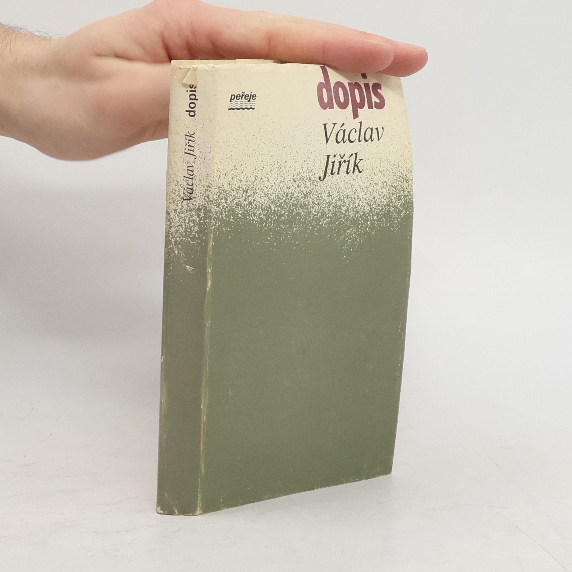 Václav Jiřík Dopis