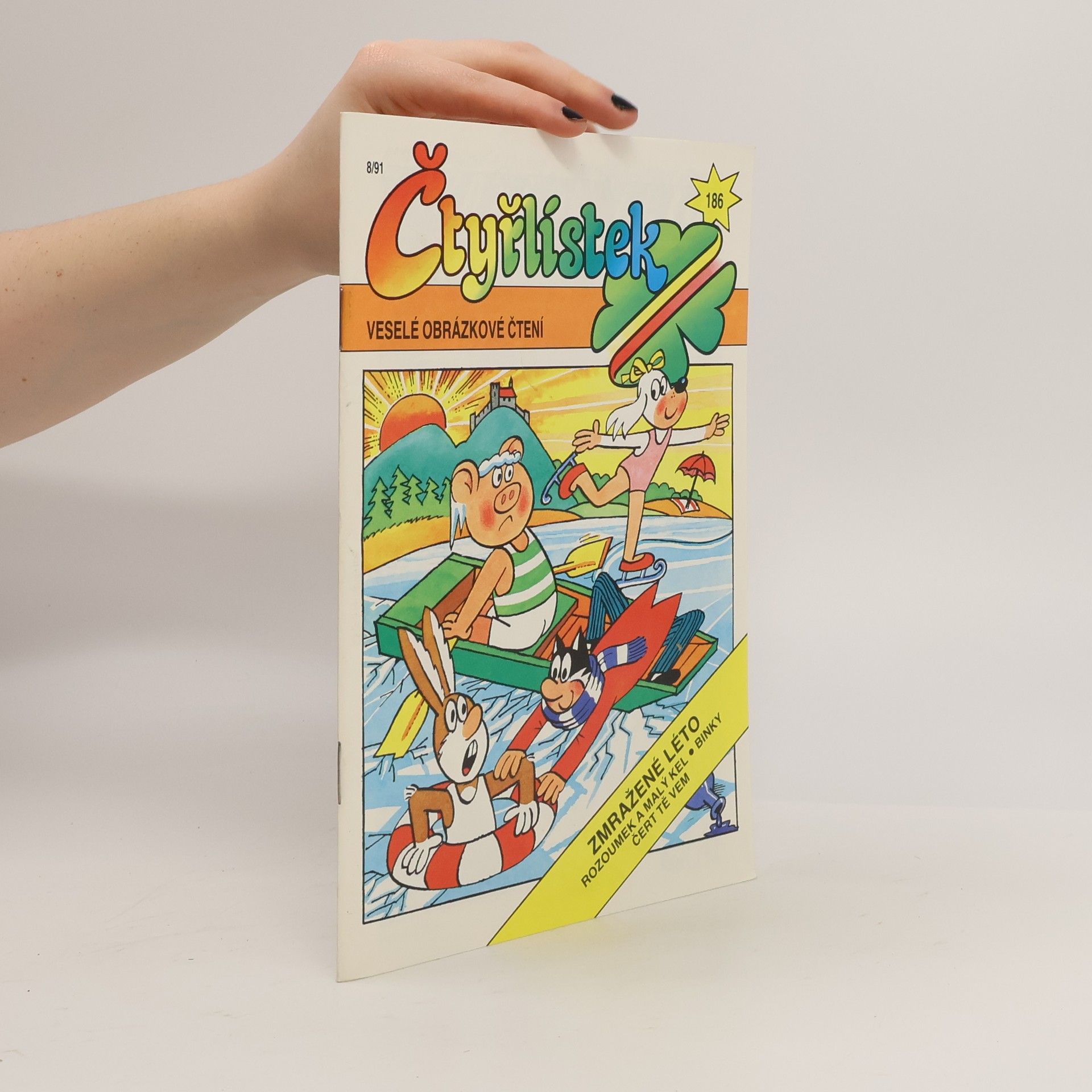 Various authors Čtyřlístek 8/1991