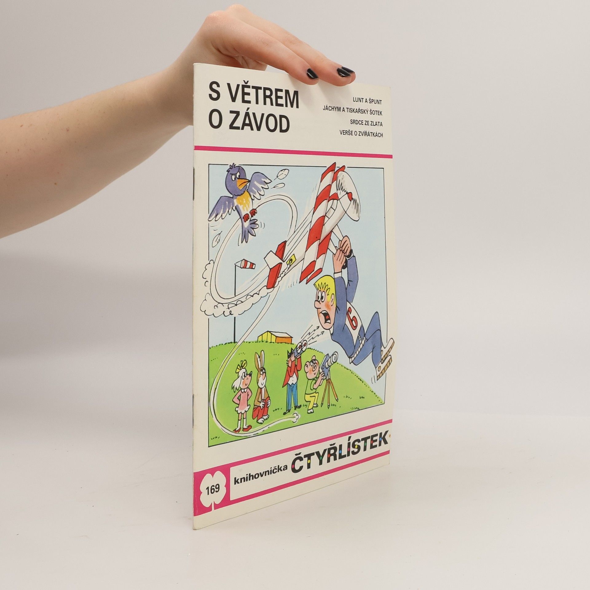 Jaroslav Němeček Čtyřlístek 169. S větrem o závod
