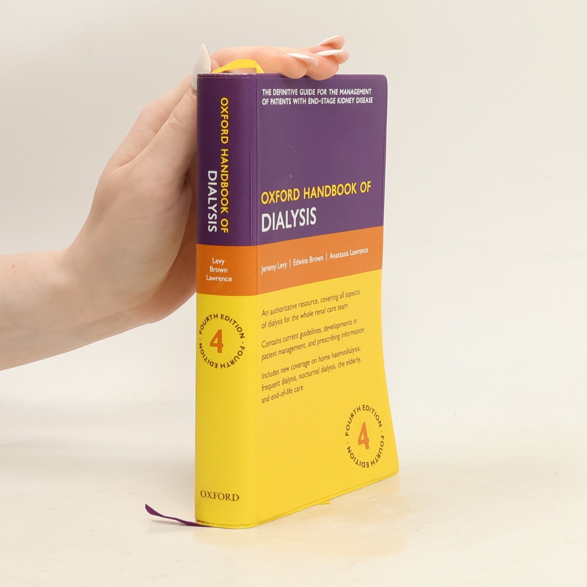 Jeremy Levy Oxford Handbooks: Oxford Handbook of Dialysis - Fourth Edition