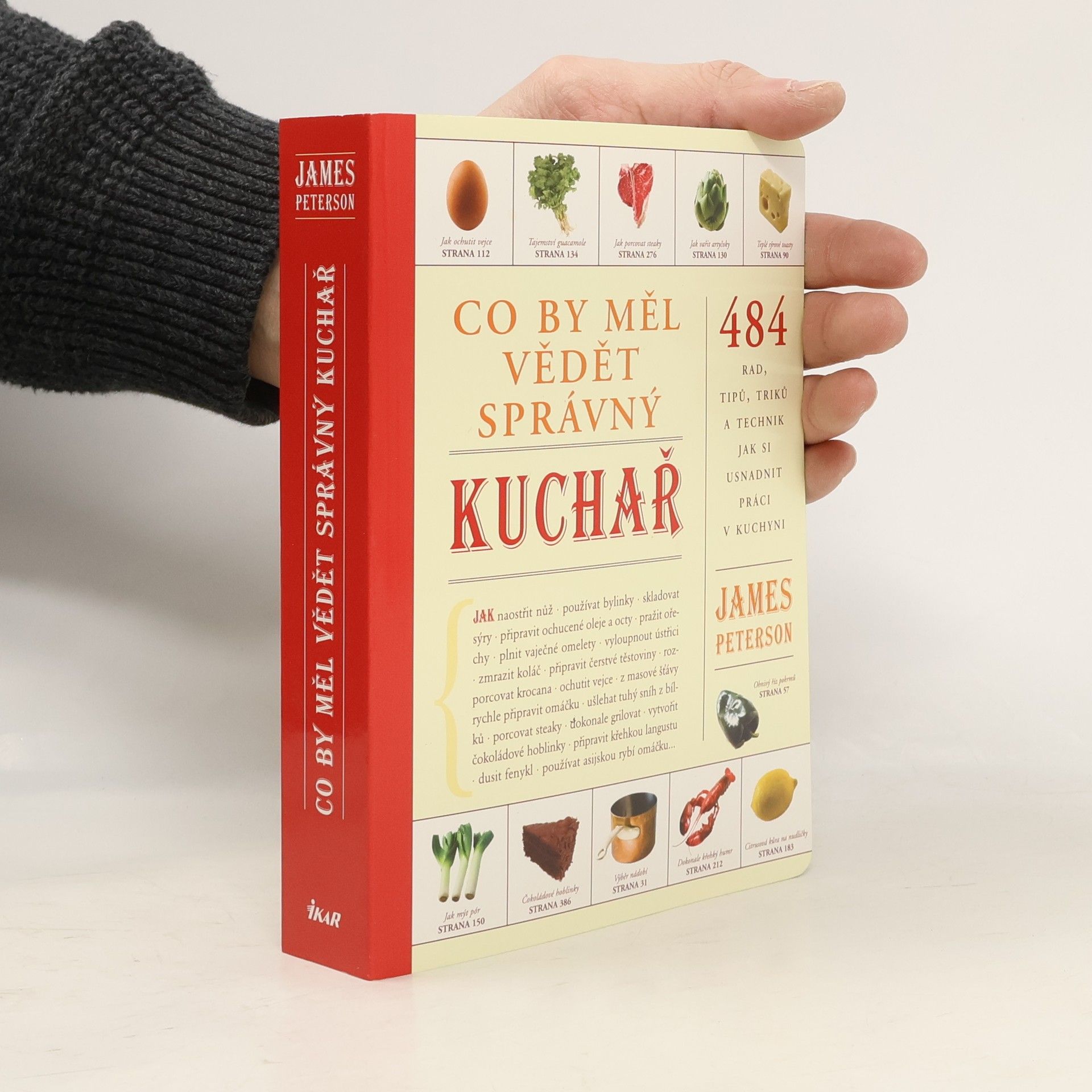 Co by měl vědět správný kuchař : 484 rad, tipů, triků a technik jak si usnadnit práci v kuchyni