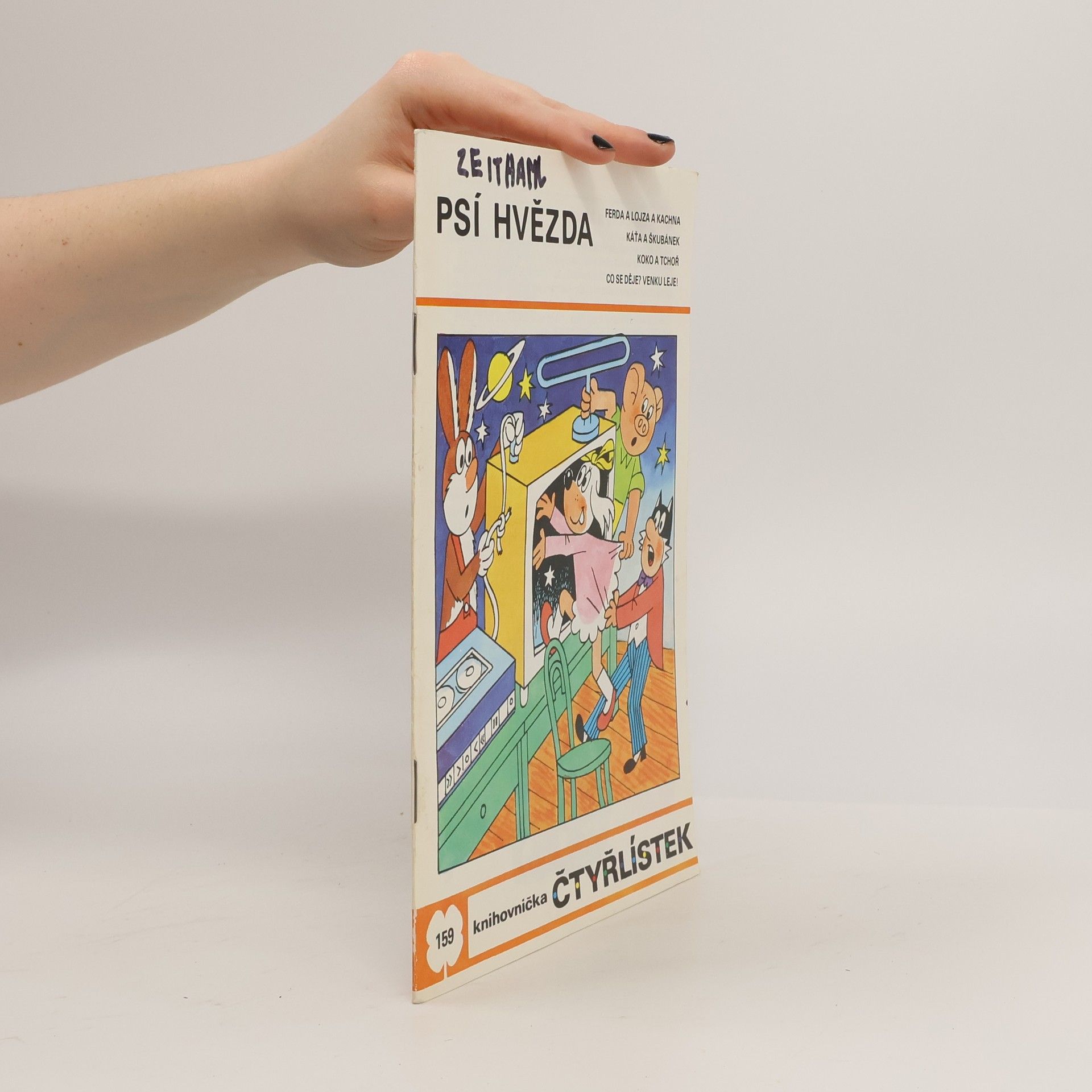 Ljuba Štíplová Čtyřlístek 159. Psí hvězda