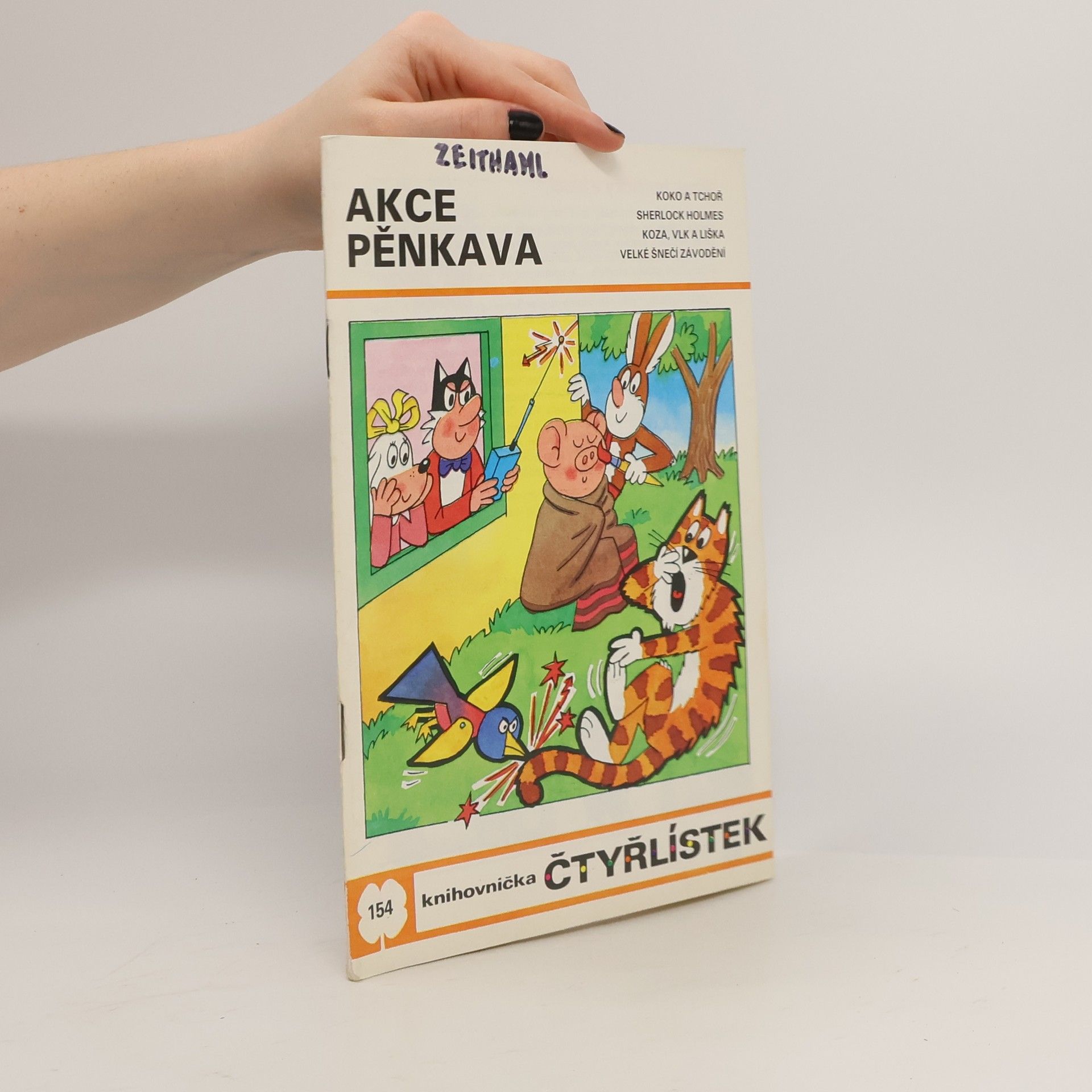 Kolektiv autorů Čtyřlístek 154. Akce pěnkava