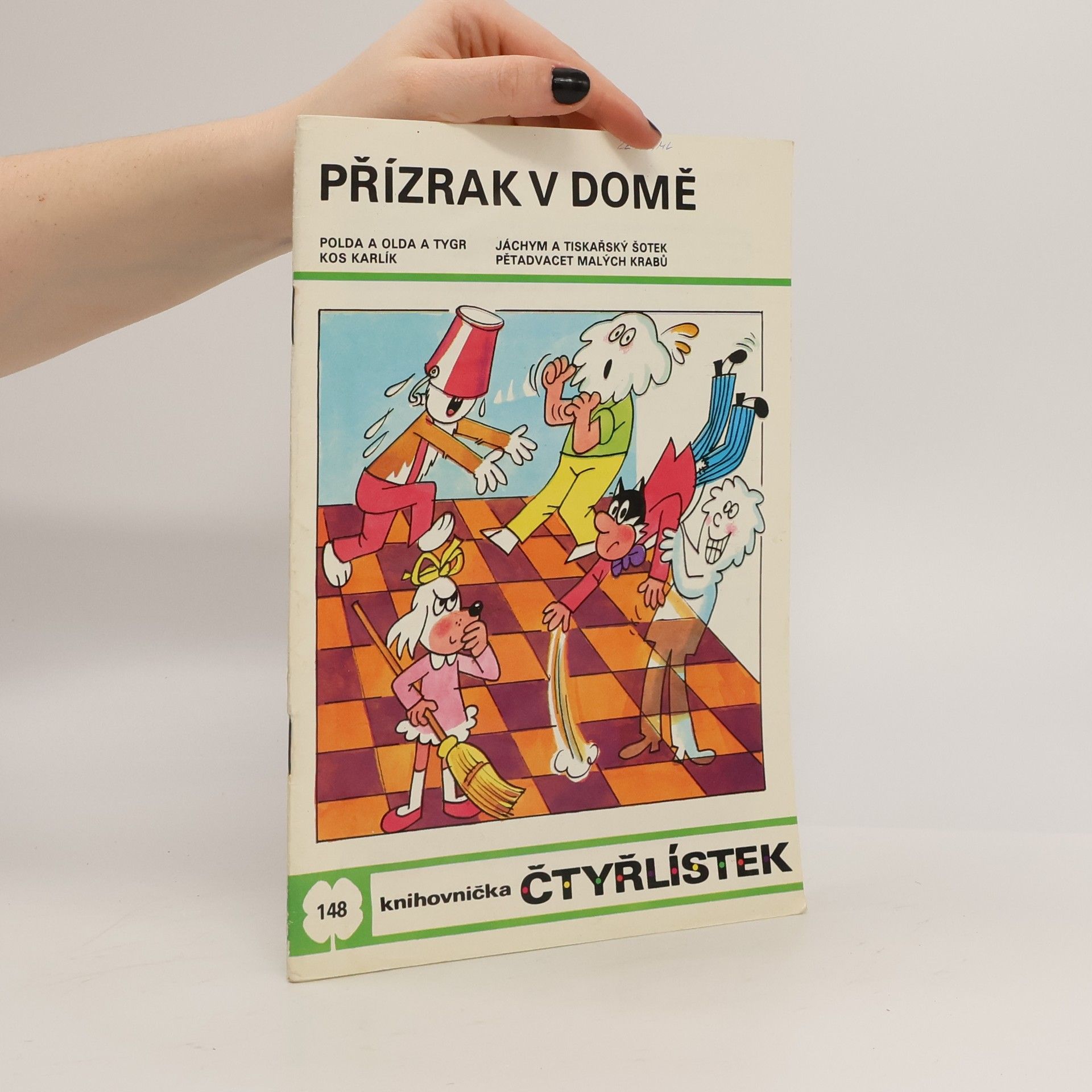 Jaroslav Němeček Čtyřlístek 148. Přízrak v domě