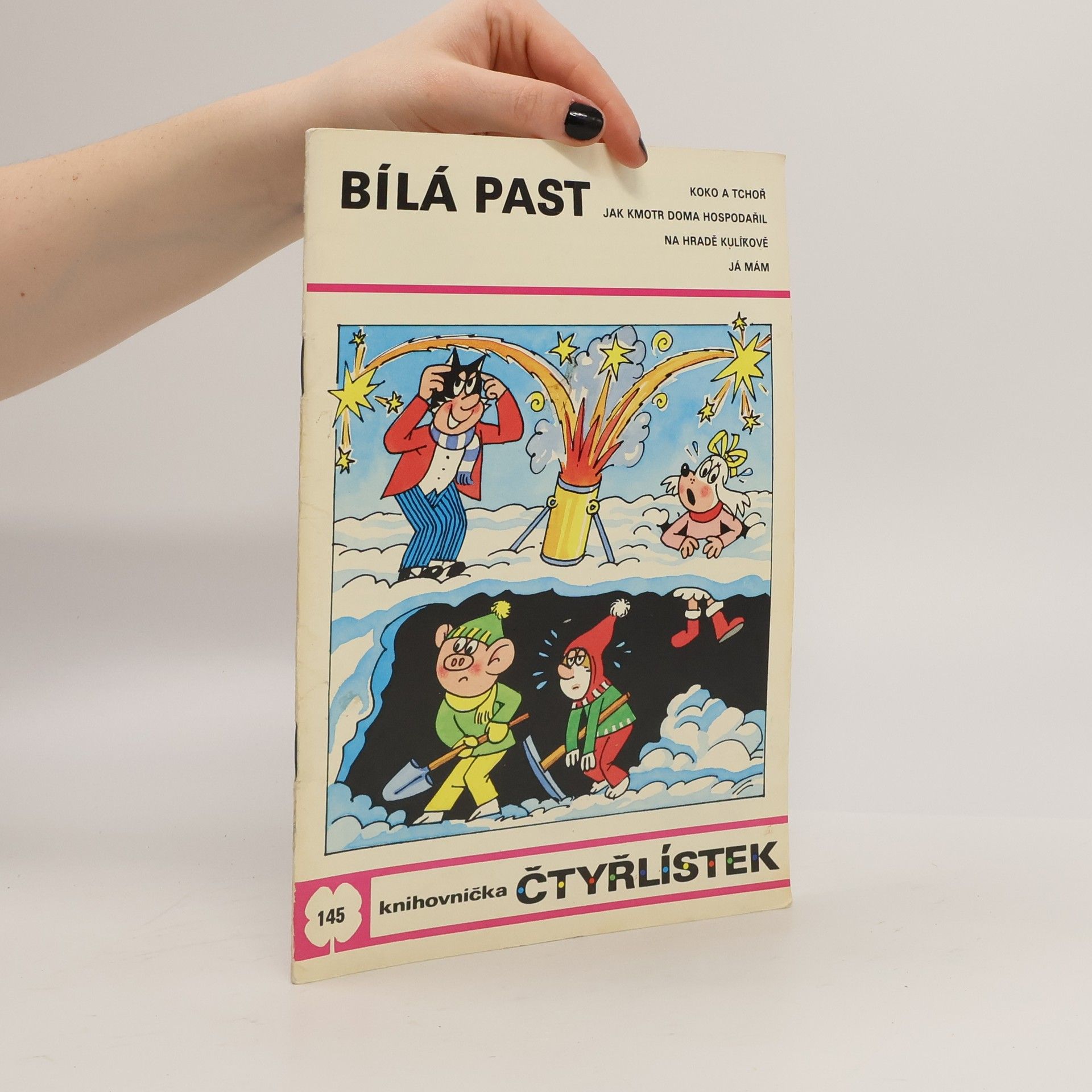 Jaroslav Němeček Čtyřlístek 145. Bílá past