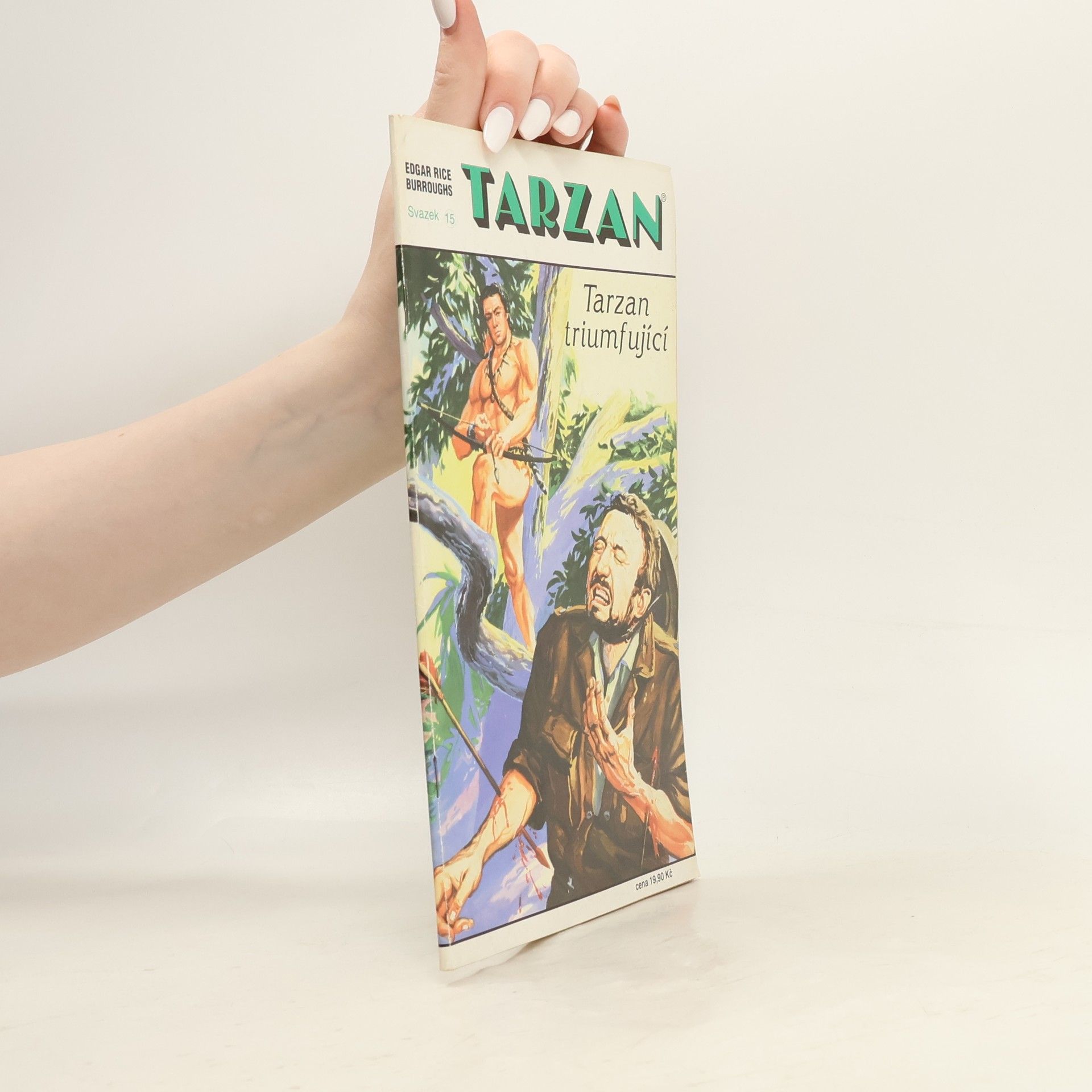 Edgar Rice Burroughs Tarzan triumfující