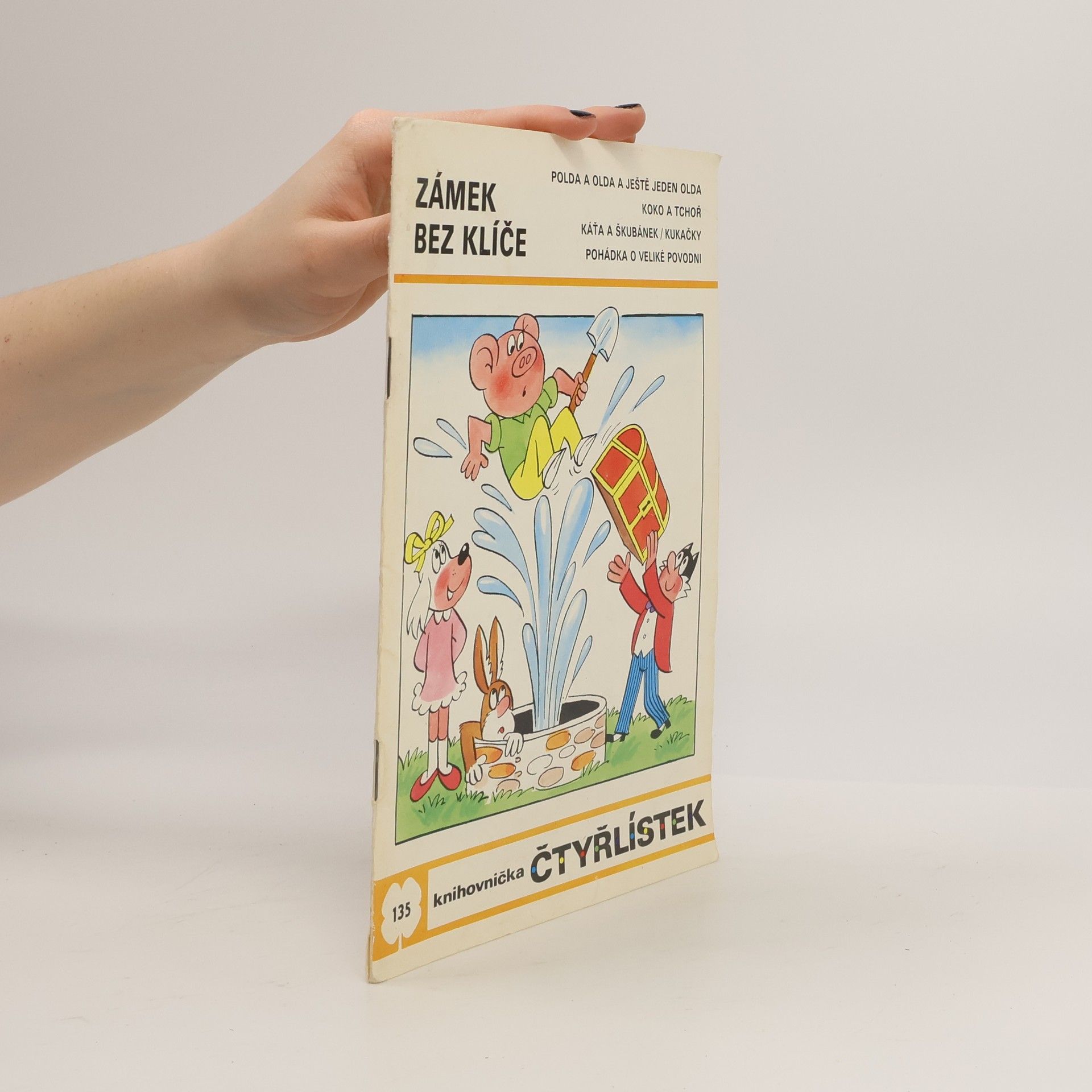 Kolektiv autorů Čtyřlístek 135. Zámek bez klíče