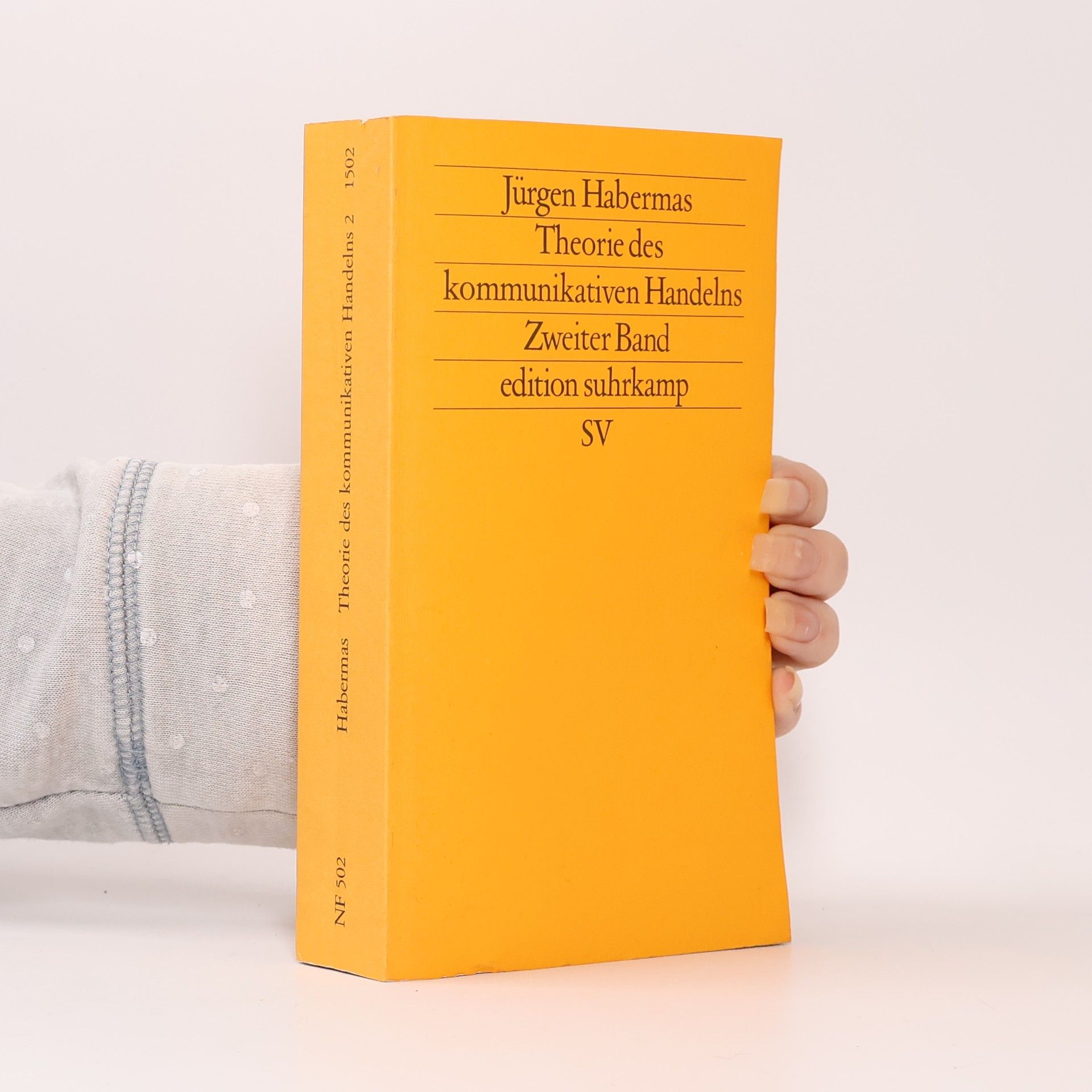 Jürgen Habermas Theorie des kommunikativen Handelns Theorie des kommunikativen Handelns. Band 2