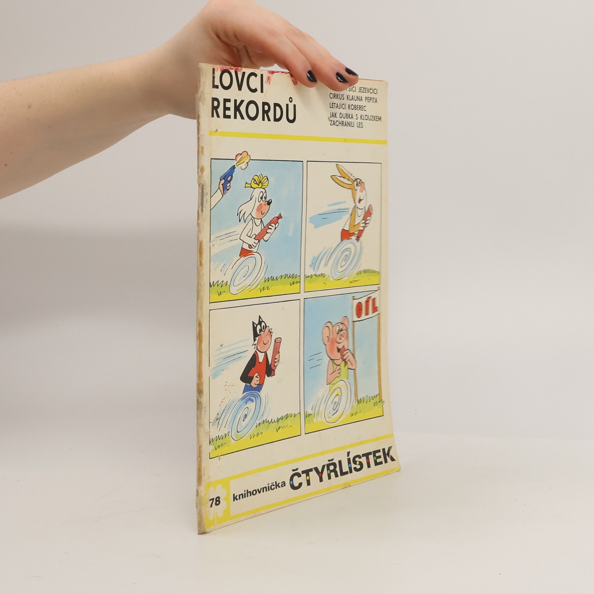 Auteurscollectief Čtyřlístek 78. Lovci rekordů