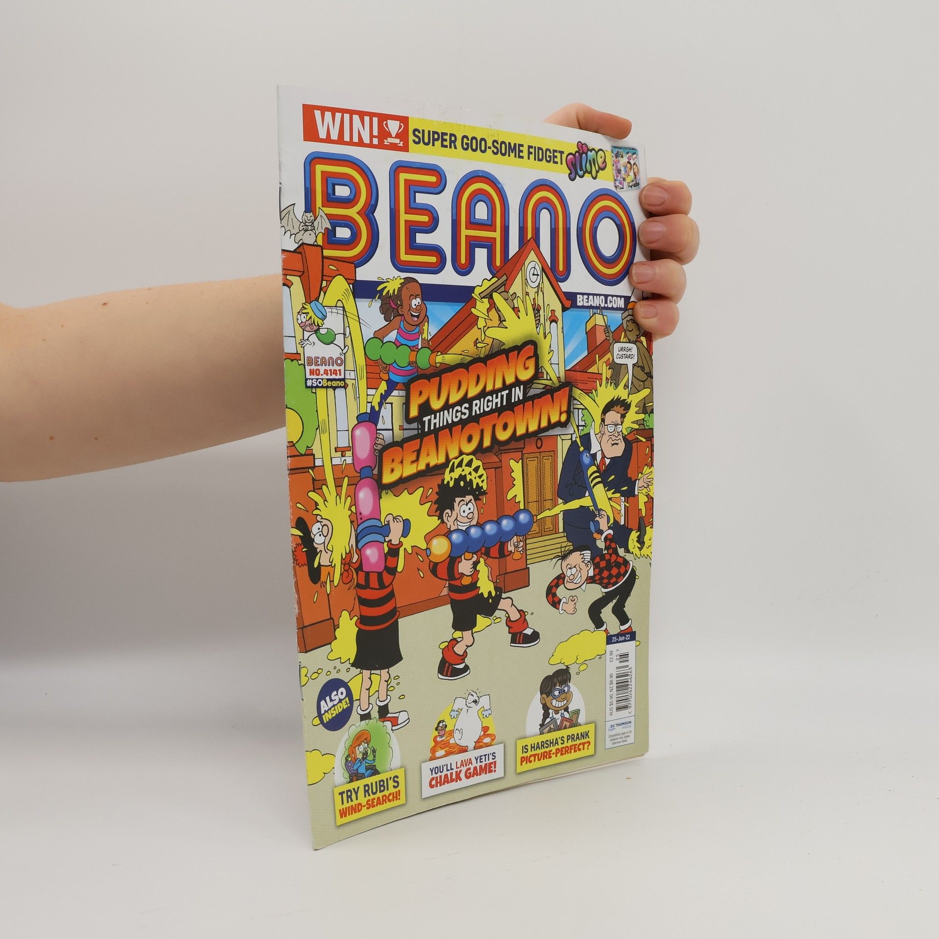 Kolektiv autorů Beano. Pudding Things Right in Beanotown!