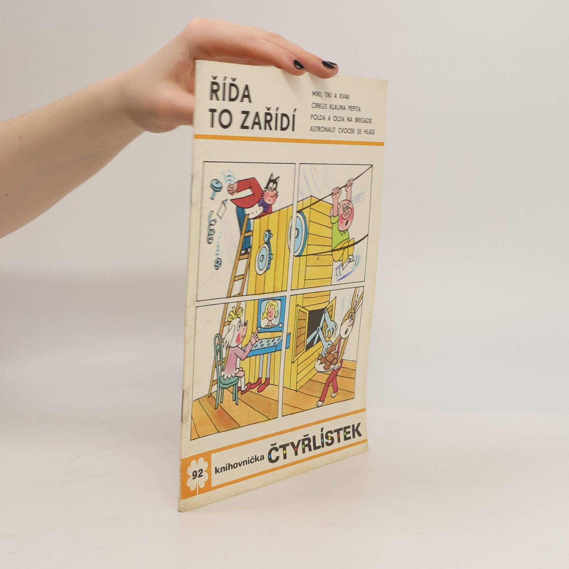 Jaroslav Němeček Čtyřlístek 92. Říďa to zařídí