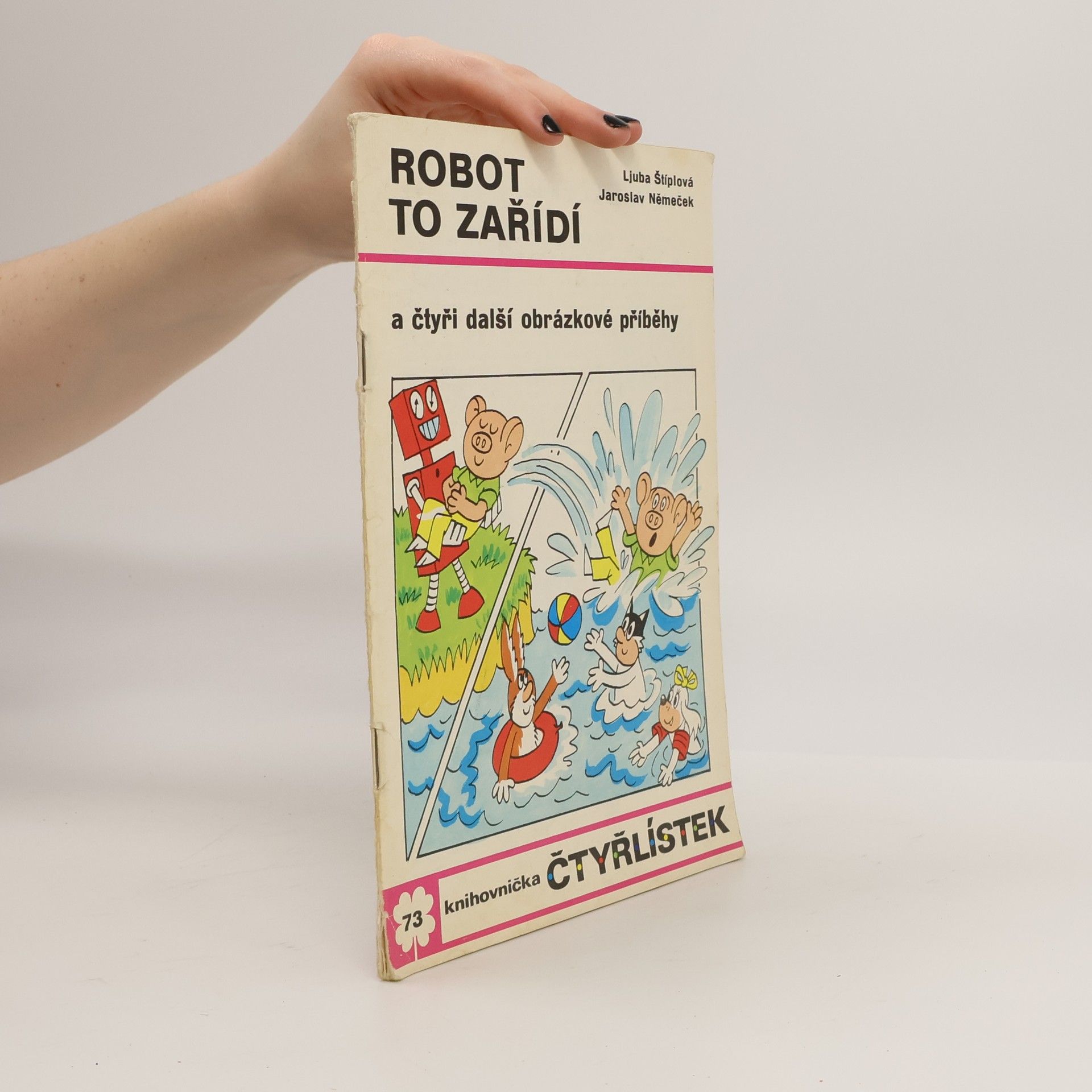 Jaroslav Němeček Čtyřlístek 73. Robot to zařídí